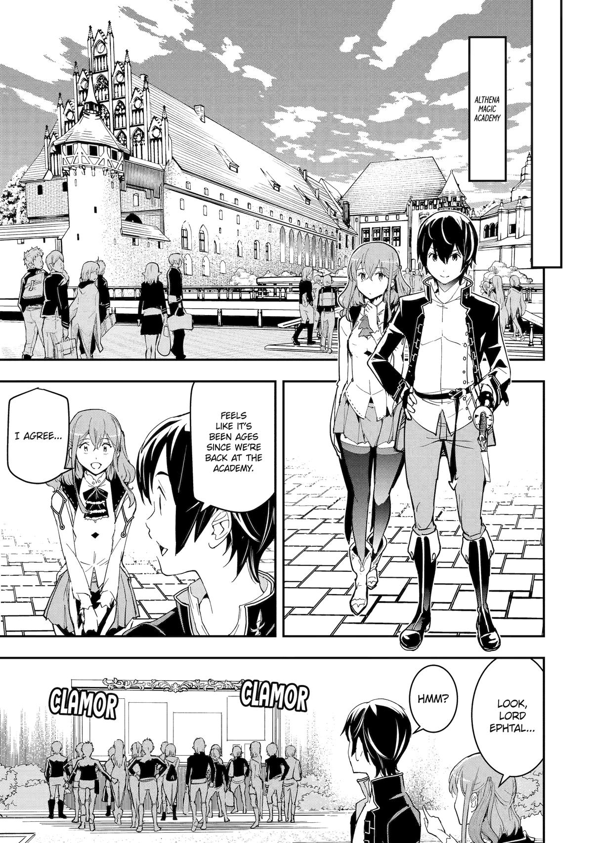 Rakudai Kenja no Gakuin Musou: Nidome no Tensei, S-Rank Cheat Majutsushi Boukenroku Chap 18 - Next Chap 19