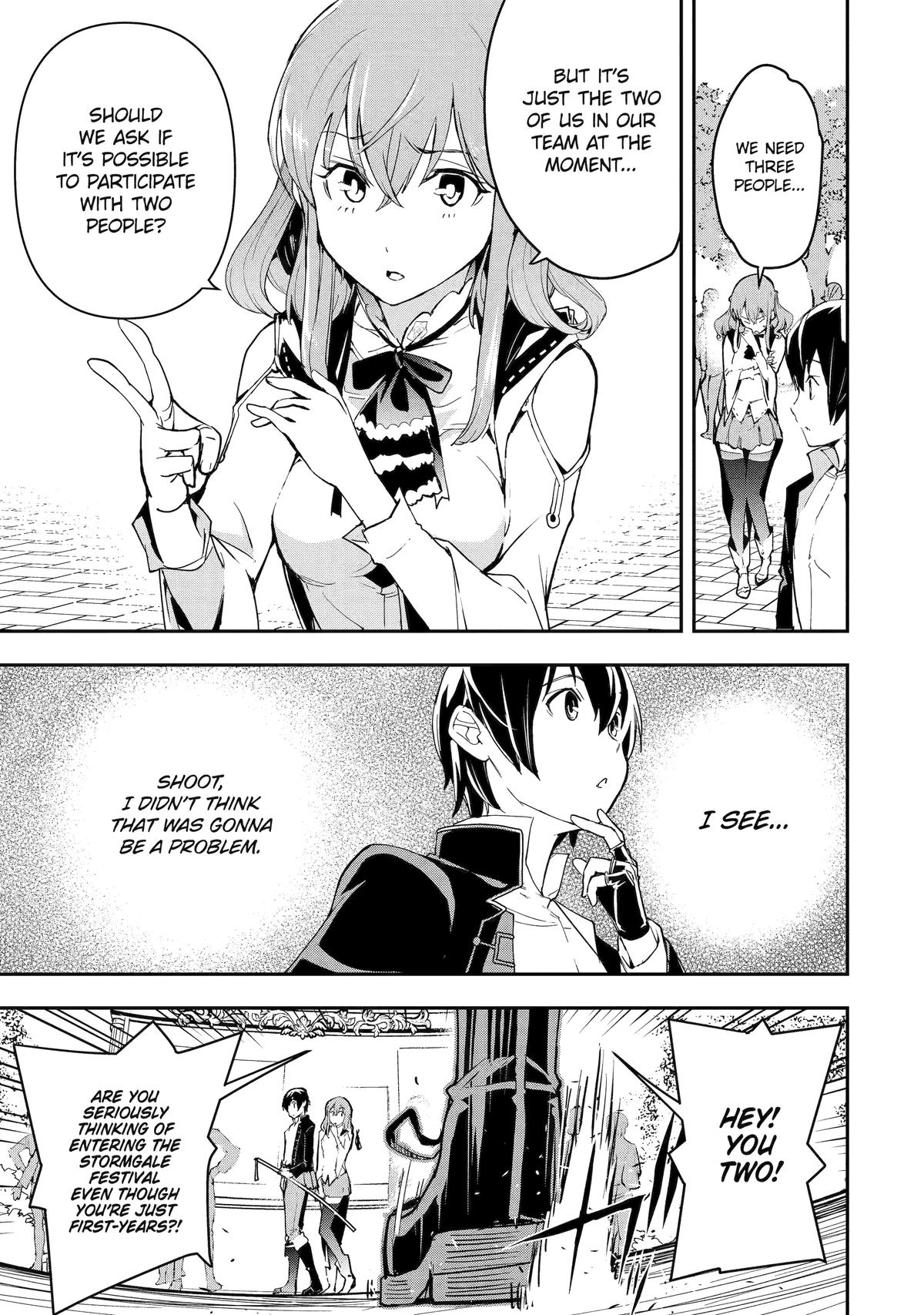 Rakudai Kenja no Gakuin Musou: Nidome no Tensei, S-Rank Cheat Majutsushi Boukenroku Chap 18 - Next Chap 19