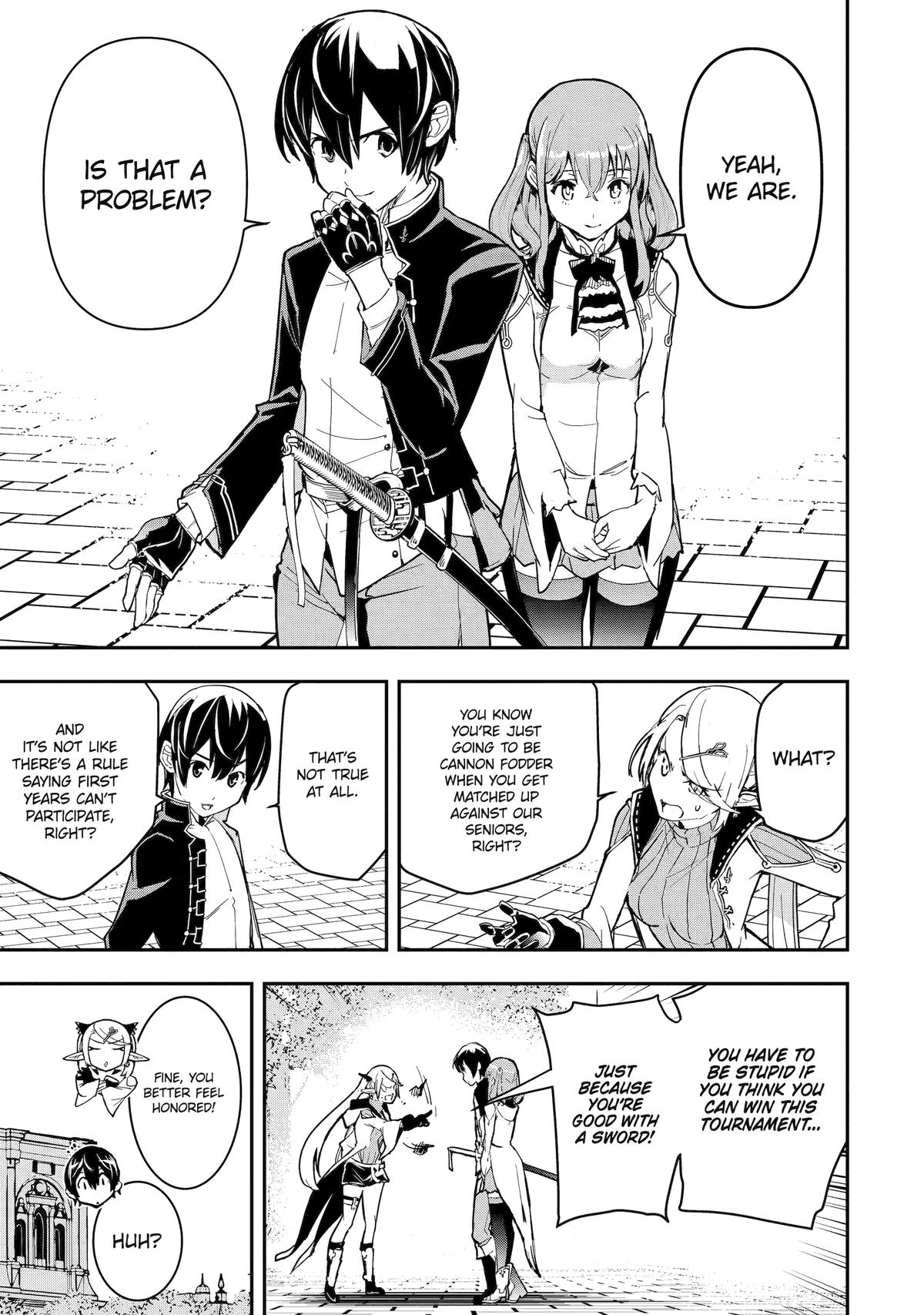 Rakudai Kenja no Gakuin Musou: Nidome no Tensei, S-Rank Cheat Majutsushi Boukenroku Chap 18 - Next Chap 19