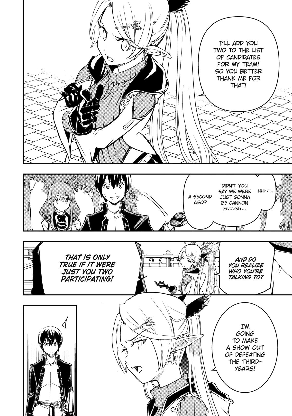 Rakudai Kenja no Gakuin Musou: Nidome no Tensei, S-Rank Cheat Majutsushi Boukenroku Chap 18 - Next Chap 19