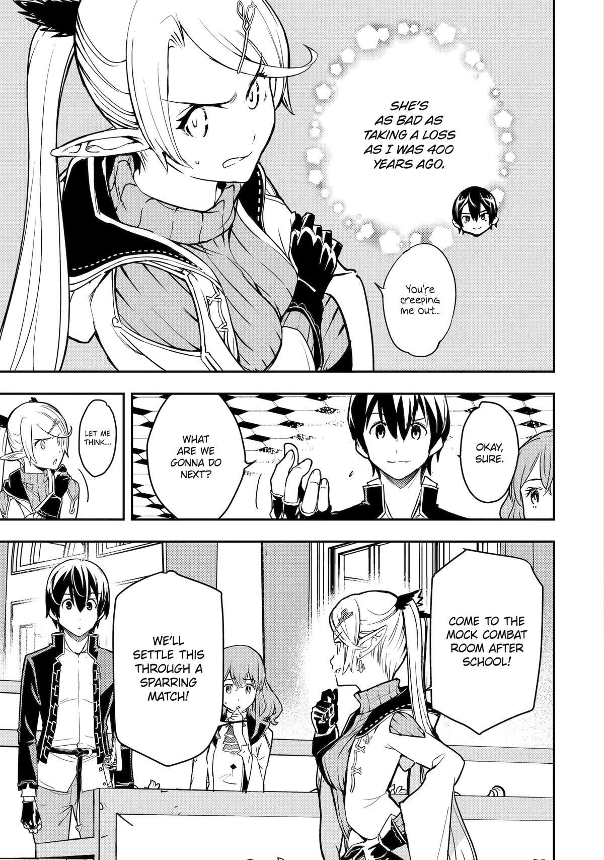 Rakudai Kenja no Gakuin Musou: Nidome no Tensei, S-Rank Cheat Majutsushi Boukenroku Chap 18 - Next Chap 19