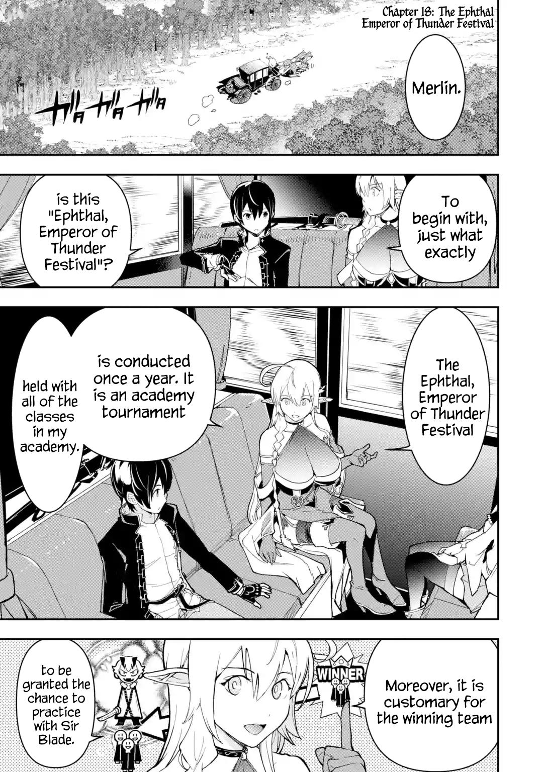 Rakudai Kenja no Gakuin Musou: Nidome no Tensei, S-Rank Cheat Majutsushi Boukenroku Chap 18.1 - Next Chap 19.1