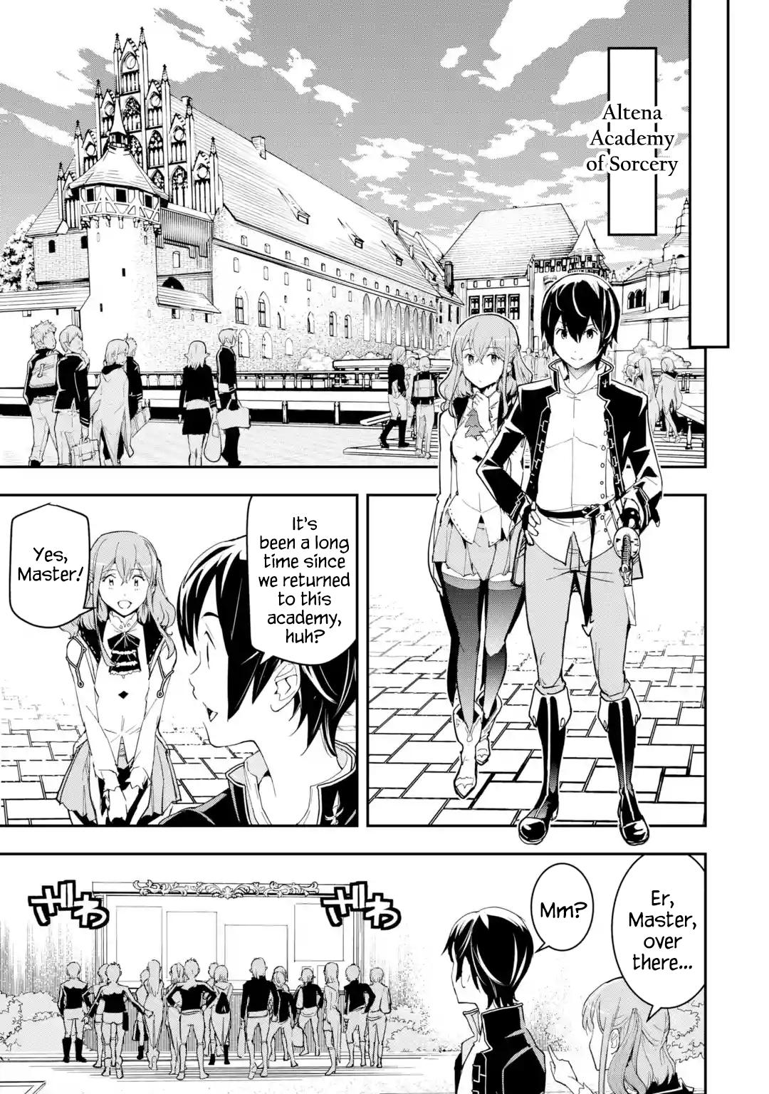 Rakudai Kenja no Gakuin Musou: Nidome no Tensei, S-Rank Cheat Majutsushi Boukenroku Chap 18.1 - Next Chap 19.1