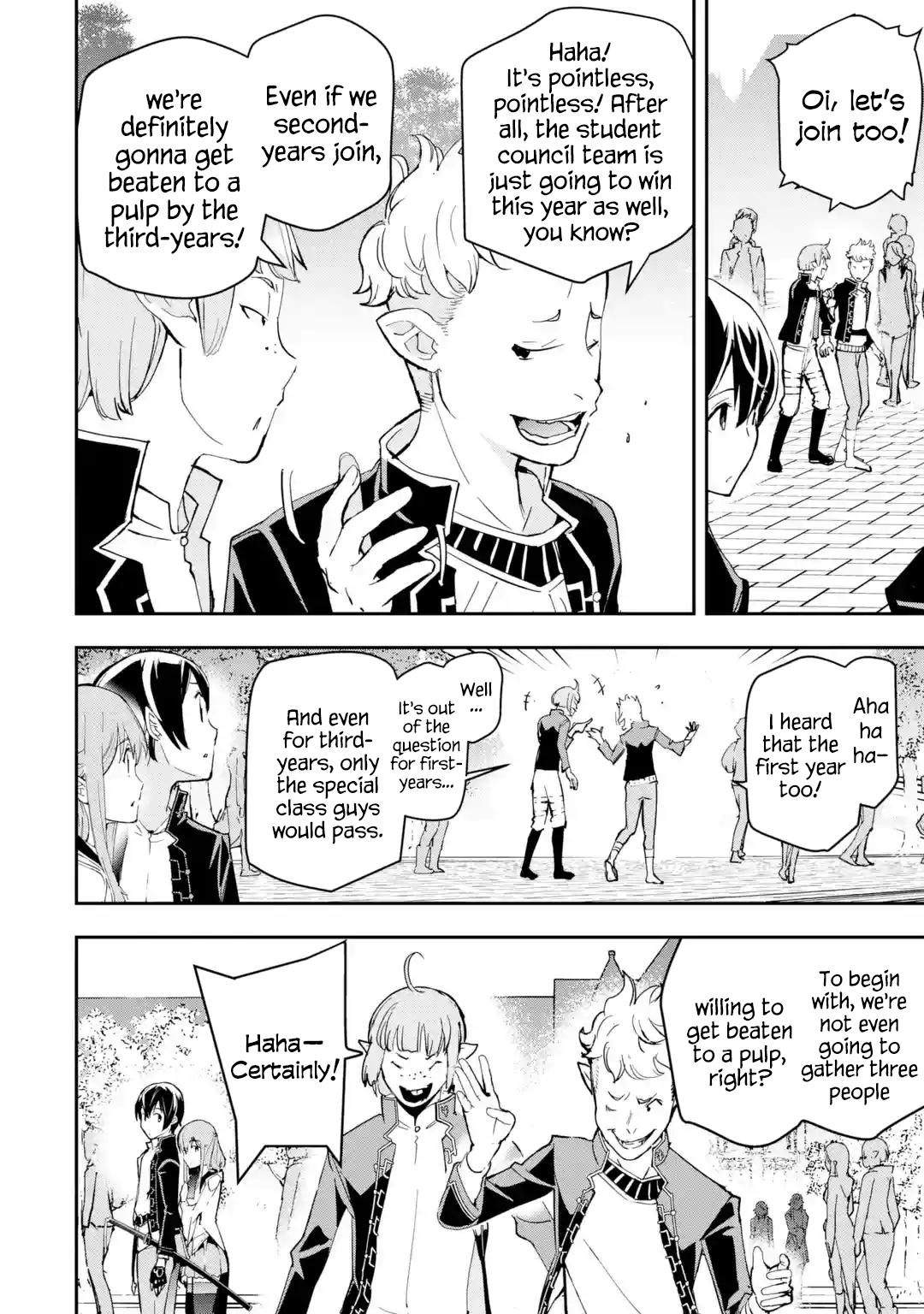 Rakudai Kenja no Gakuin Musou: Nidome no Tensei, S-Rank Cheat Majutsushi Boukenroku Chap 18.2 - Next Chap 19.2