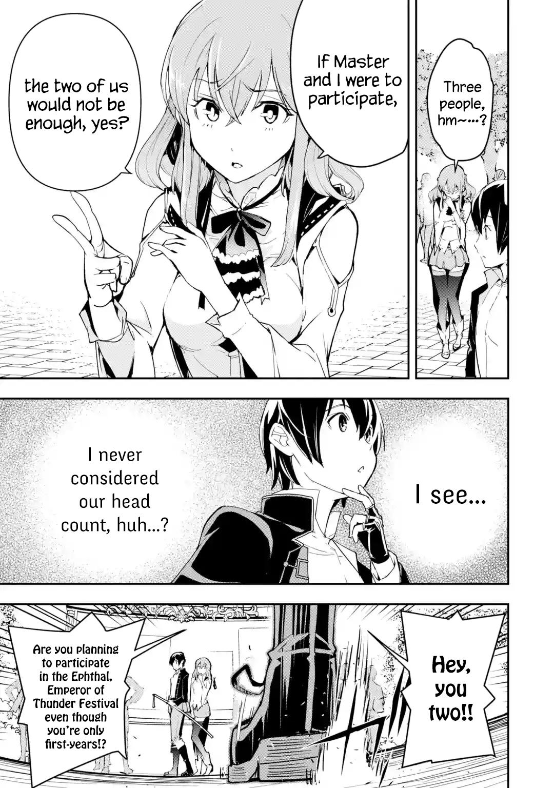 Rakudai Kenja no Gakuin Musou: Nidome no Tensei, S-Rank Cheat Majutsushi Boukenroku Chap 18.2 - Next Chap 19.2