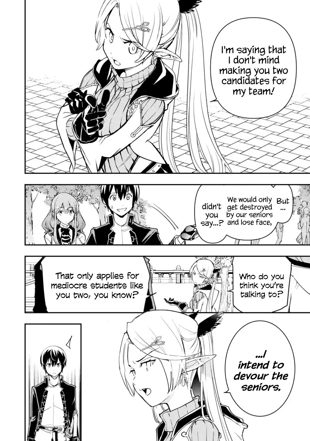 Rakudai Kenja no Gakuin Musou: Nidome no Tensei, S-Rank Cheat Majutsushi Boukenroku Chap 18.2 - Next Chap 19.2
