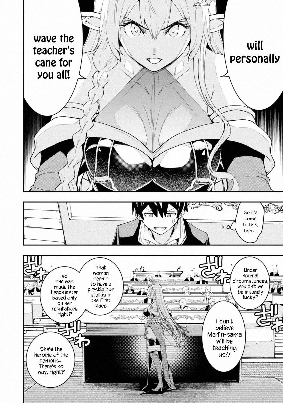 Rakudai Kenja no Gakuin Musou: Nidome no Tensei, S-Rank Cheat Majutsushi Boukenroku Chap 10 - Next Chap 11