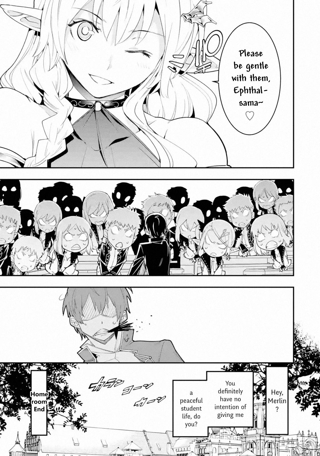 Rakudai Kenja no Gakuin Musou: Nidome no Tensei, S-Rank Cheat Majutsushi Boukenroku Chap 10 - Next Chap 11