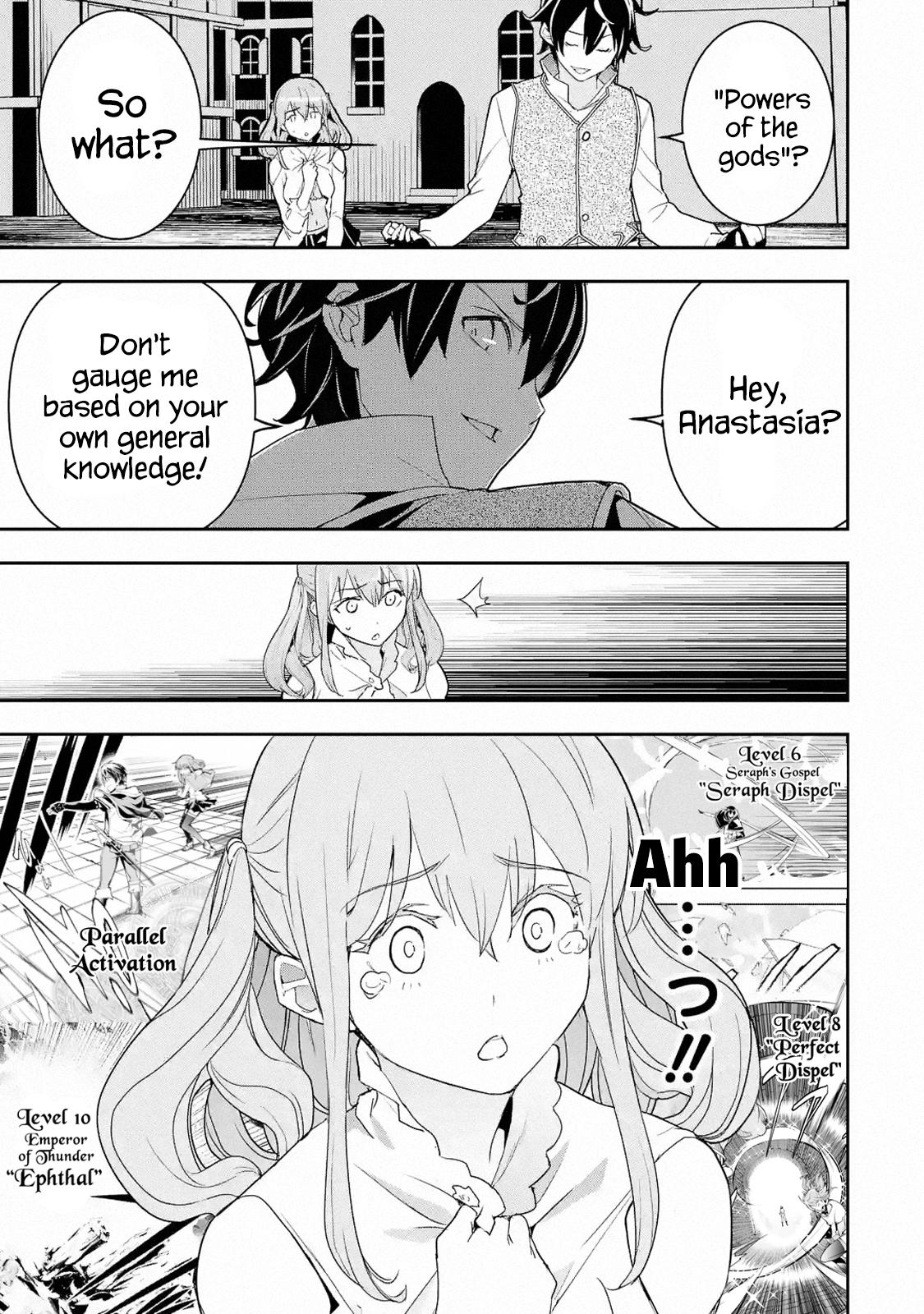 Rakudai Kenja no Gakuin Musou: Nidome no Tensei, S-Rank Cheat Majutsushi Boukenroku Chap 11 - Next Chap 12