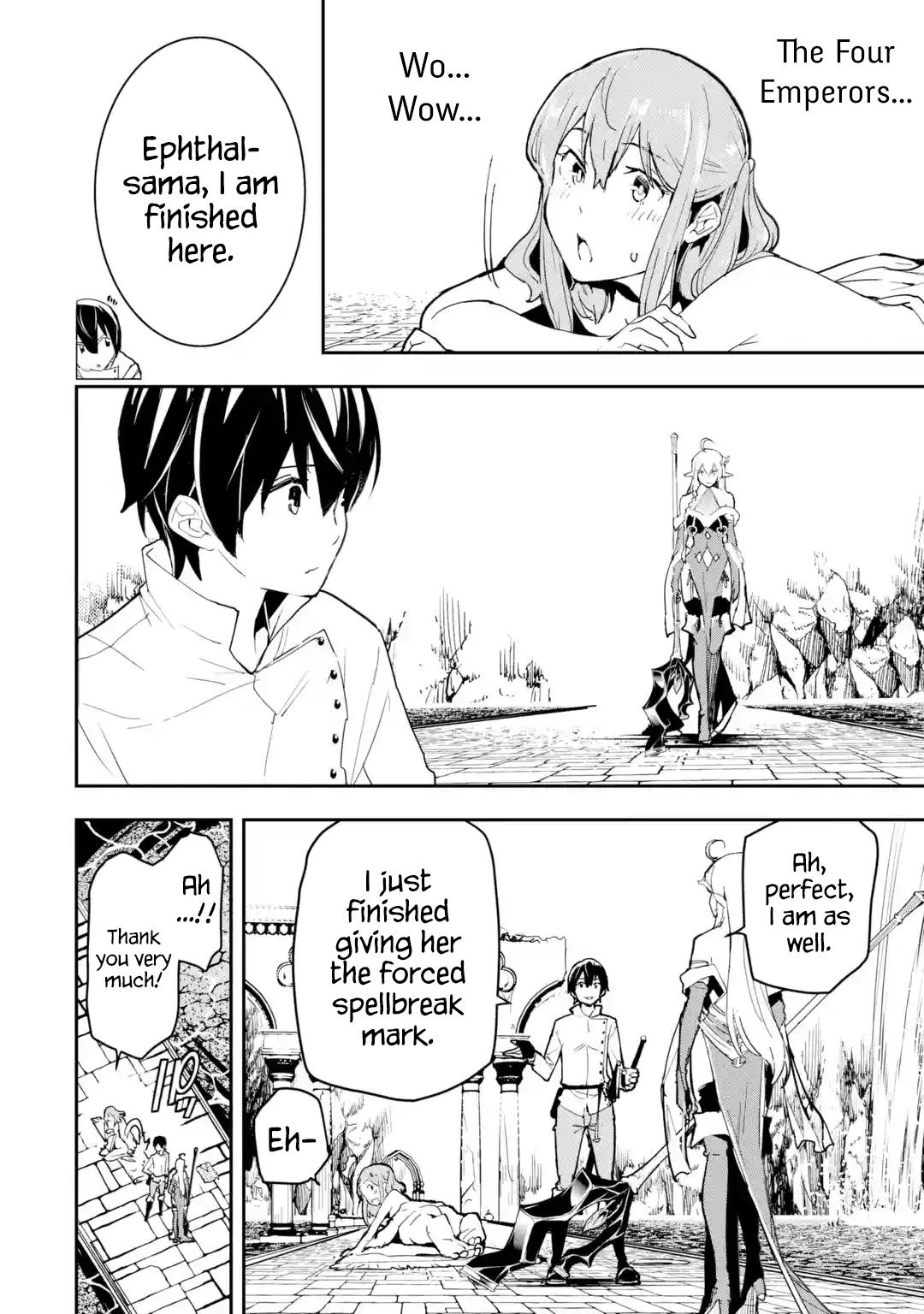 Rakudai Kenja no Gakuin Musou: Nidome no Tensei, S-Rank Cheat Majutsushi Boukenroku Chap 13.1 - Next Chap 14.1