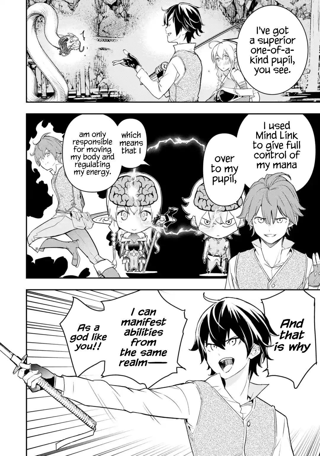 Rakudai Kenja no Gakuin Musou: Nidome no Tensei, S-Rank Cheat Majutsushi Boukenroku Chap 13.6 - Next Chap 14.6