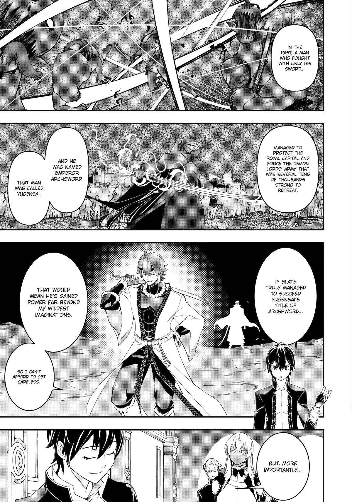 Rakudai Kenja no Gakuin Musou: Nidome no Tensei, S-Rank Cheat Majutsushi Boukenroku Chap 24 - Next Chap 25