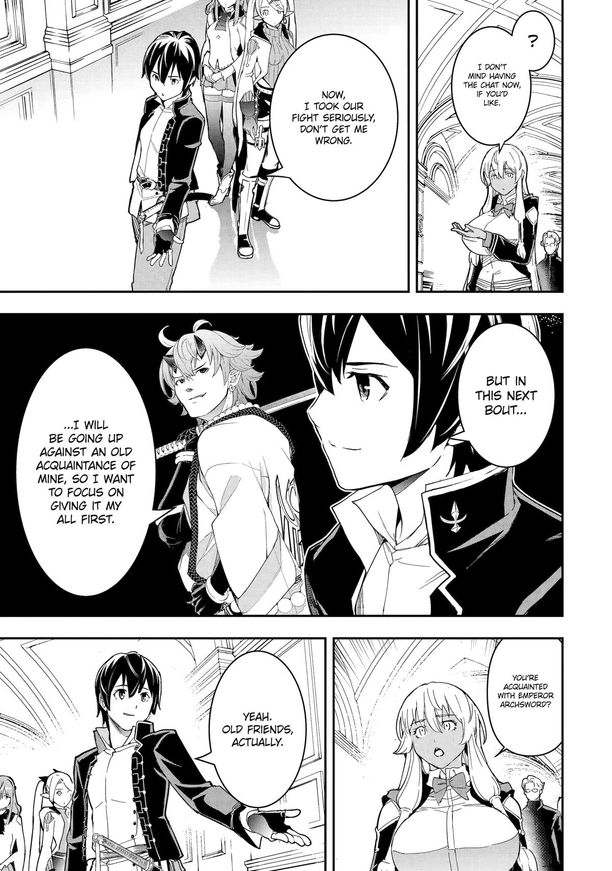 Rakudai Kenja no Gakuin Musou: Nidome no Tensei, S-Rank Cheat Majutsushi Boukenroku Chap 24 - Next Chap 25
