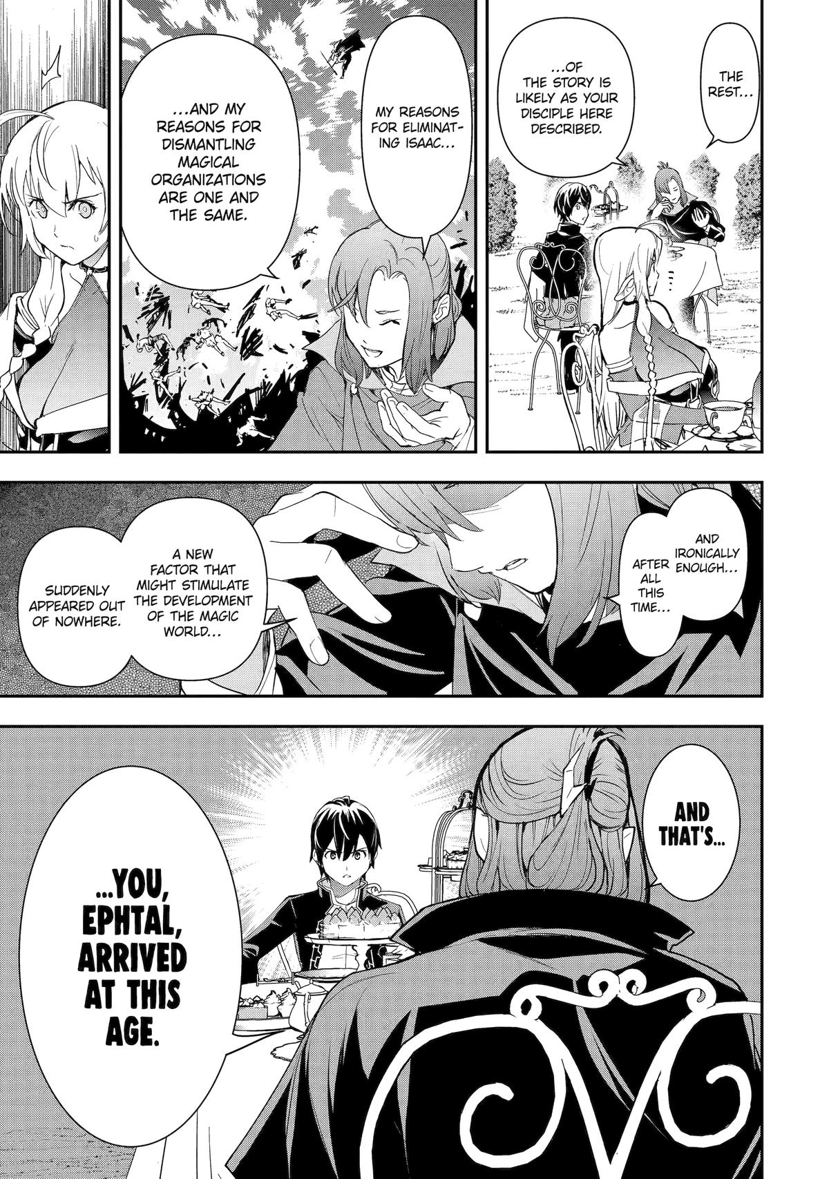 Rakudai Kenja no Gakuin Musou: Nidome no Tensei, S-Rank Cheat Majutsushi Boukenroku Chap 26 - Next Chap 27