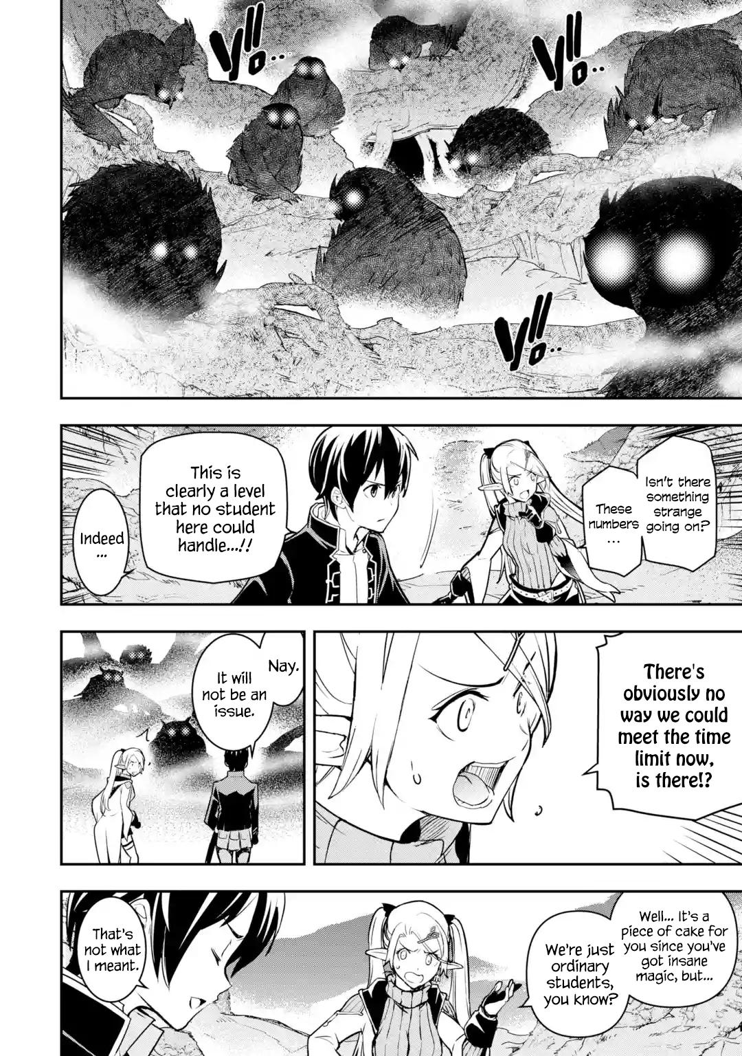 Rakudai Kenja no Gakuin Musou: Nidome no Tensei, S-Rank Cheat Majutsushi Boukenroku Chap 20 - Next Chap 21