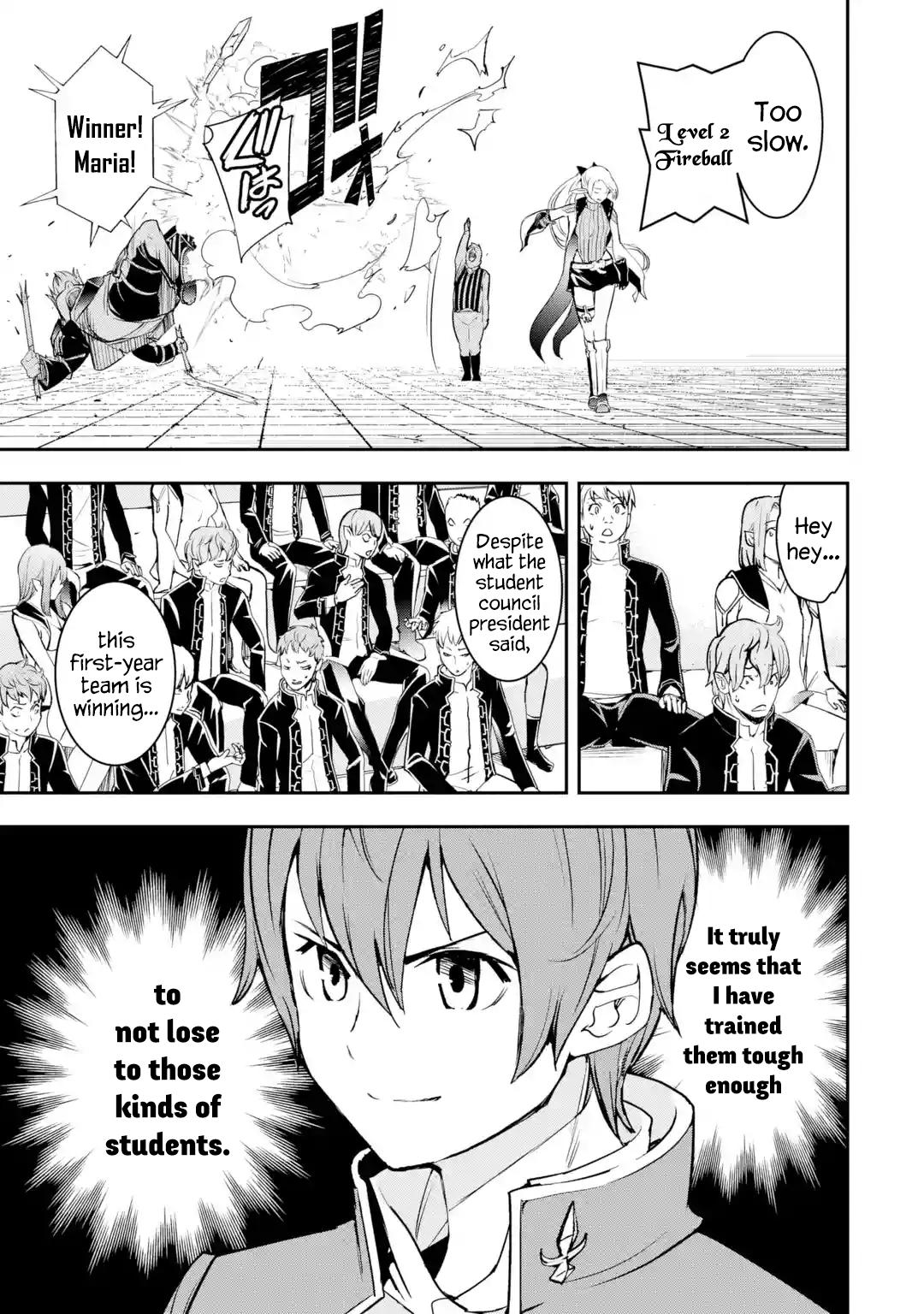 Rakudai Kenja no Gakuin Musou: Nidome no Tensei, S-Rank Cheat Majutsushi Boukenroku Chap 20 - Next Chap 21