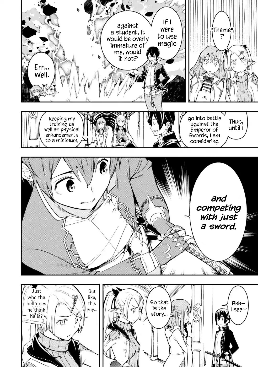 Rakudai Kenja no Gakuin Musou: Nidome no Tensei, S-Rank Cheat Majutsushi Boukenroku Chap 20 - Next Chap 21