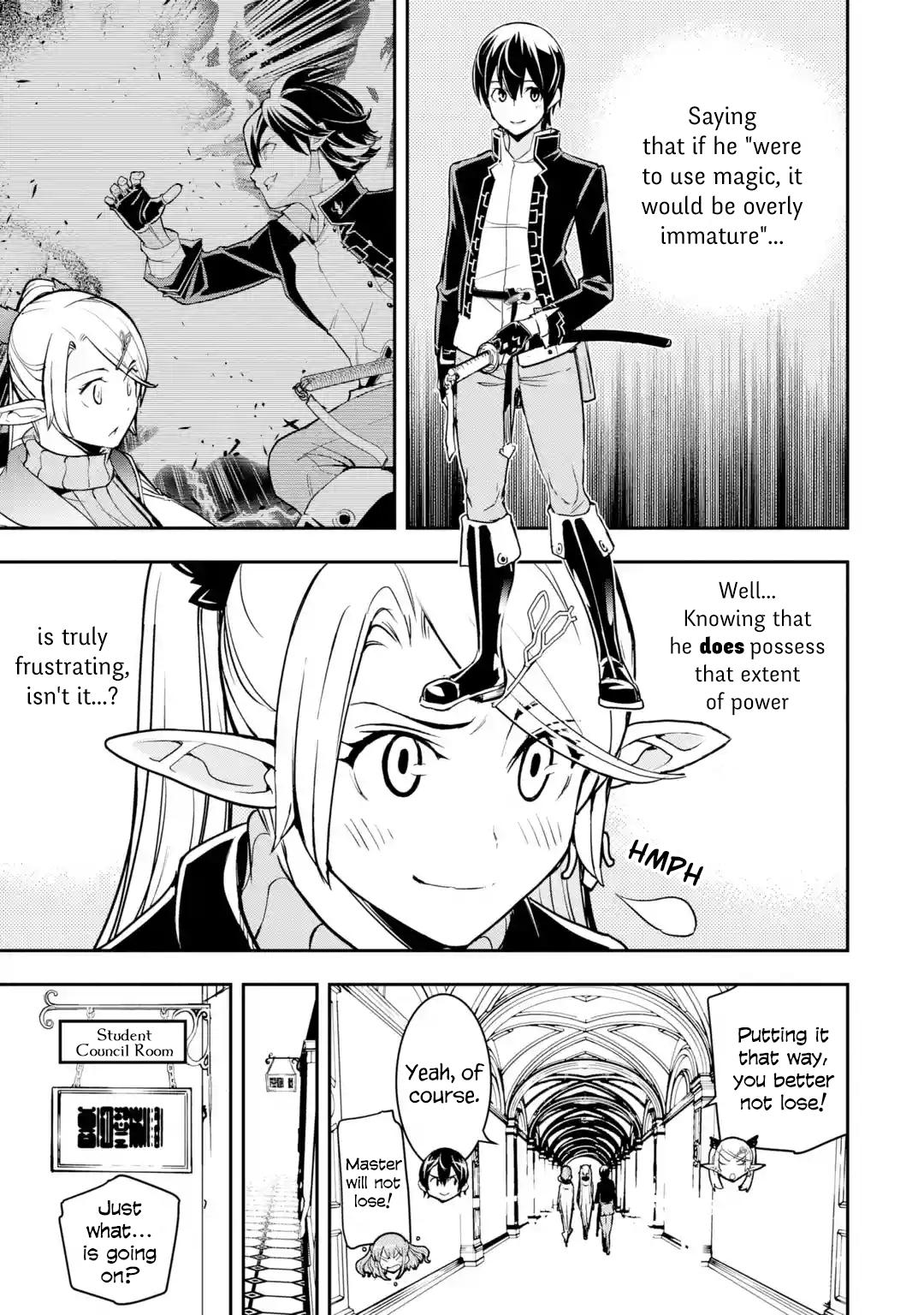 Rakudai Kenja no Gakuin Musou: Nidome no Tensei, S-Rank Cheat Majutsushi Boukenroku Chap 20 - Next Chap 21