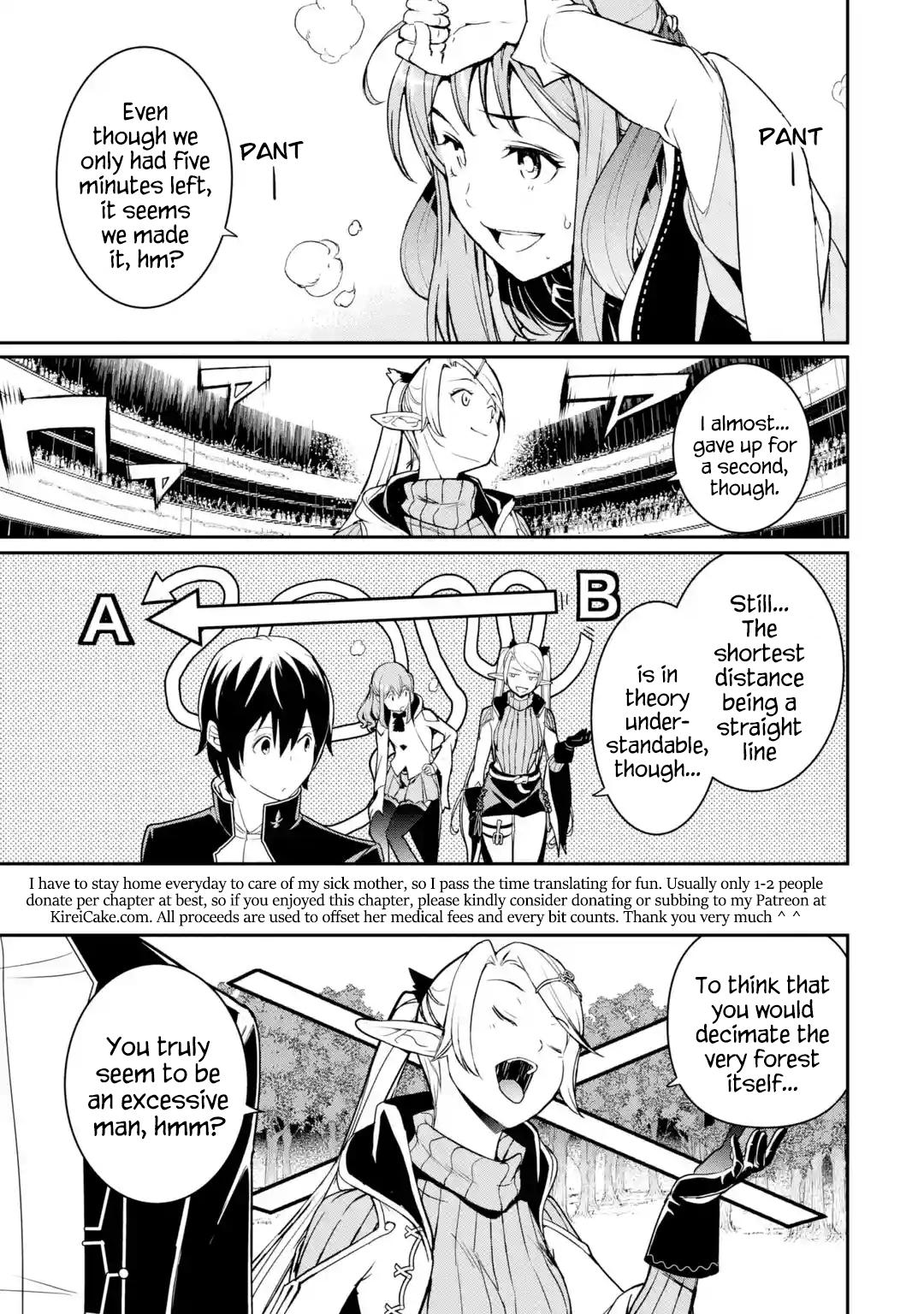 Rakudai Kenja no Gakuin Musou: Nidome no Tensei, S-Rank Cheat Majutsushi Boukenroku Chap 20 - Next Chap 21