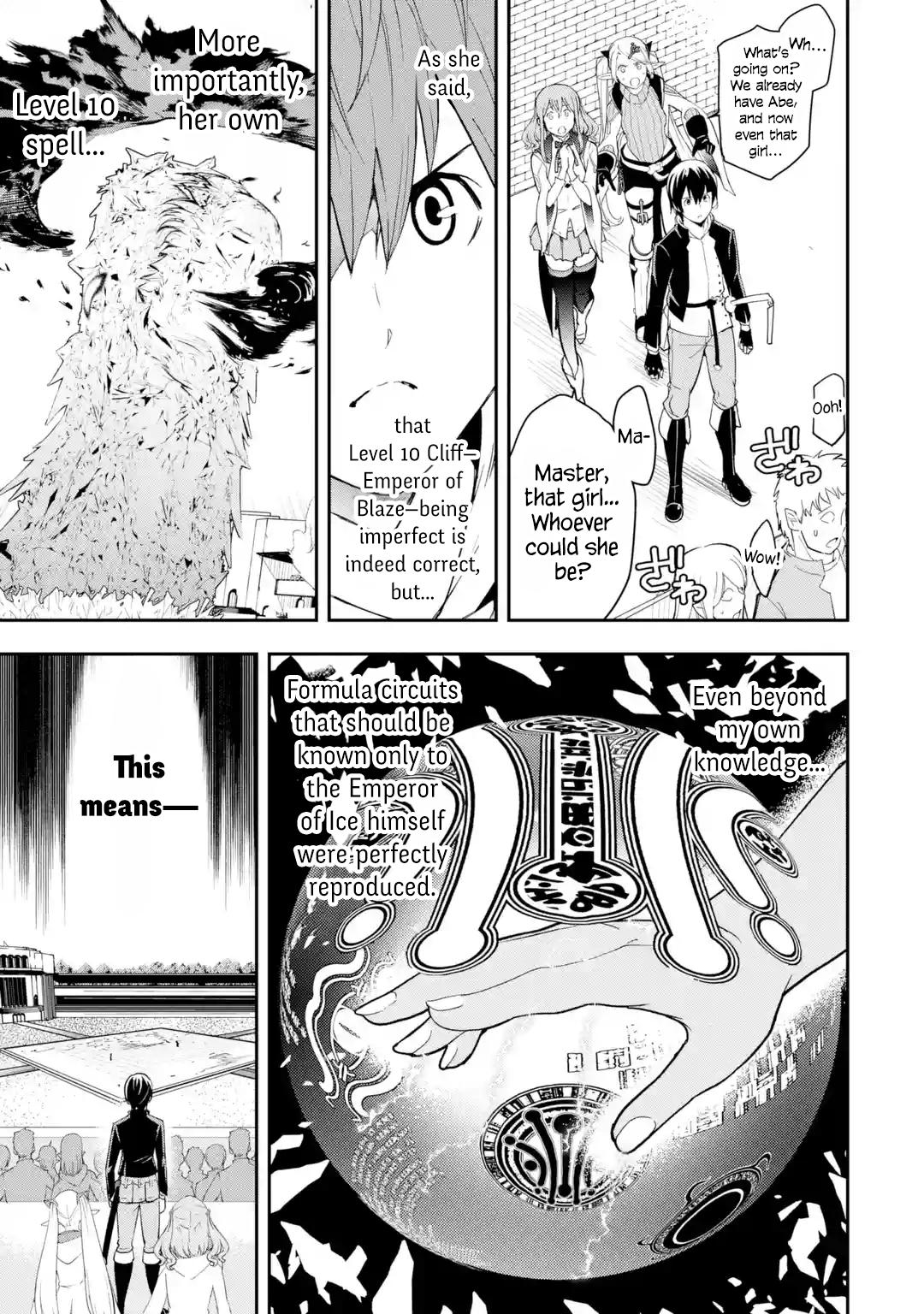 Rakudai Kenja no Gakuin Musou: Nidome no Tensei, S-Rank Cheat Majutsushi Boukenroku Chap 21 - Next Chap 22