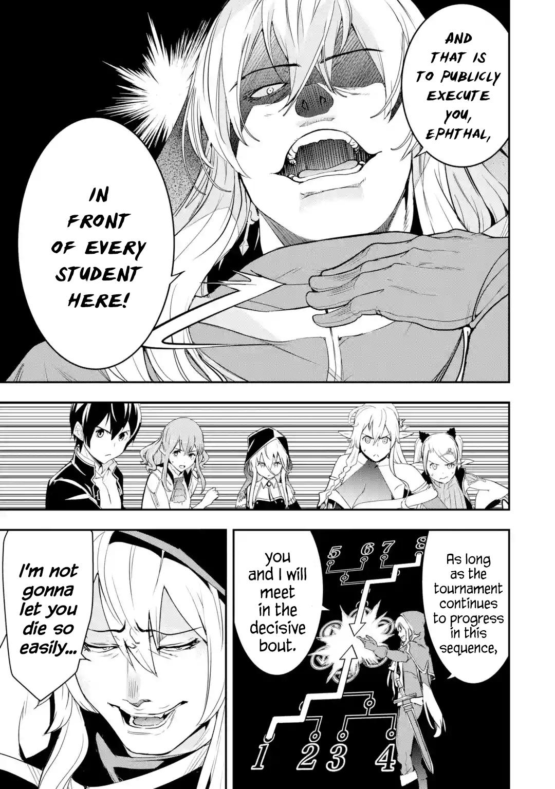 Rakudai Kenja no Gakuin Musou: Nidome no Tensei, S-Rank Cheat Majutsushi Boukenroku Chap 21 - Next Chap 22