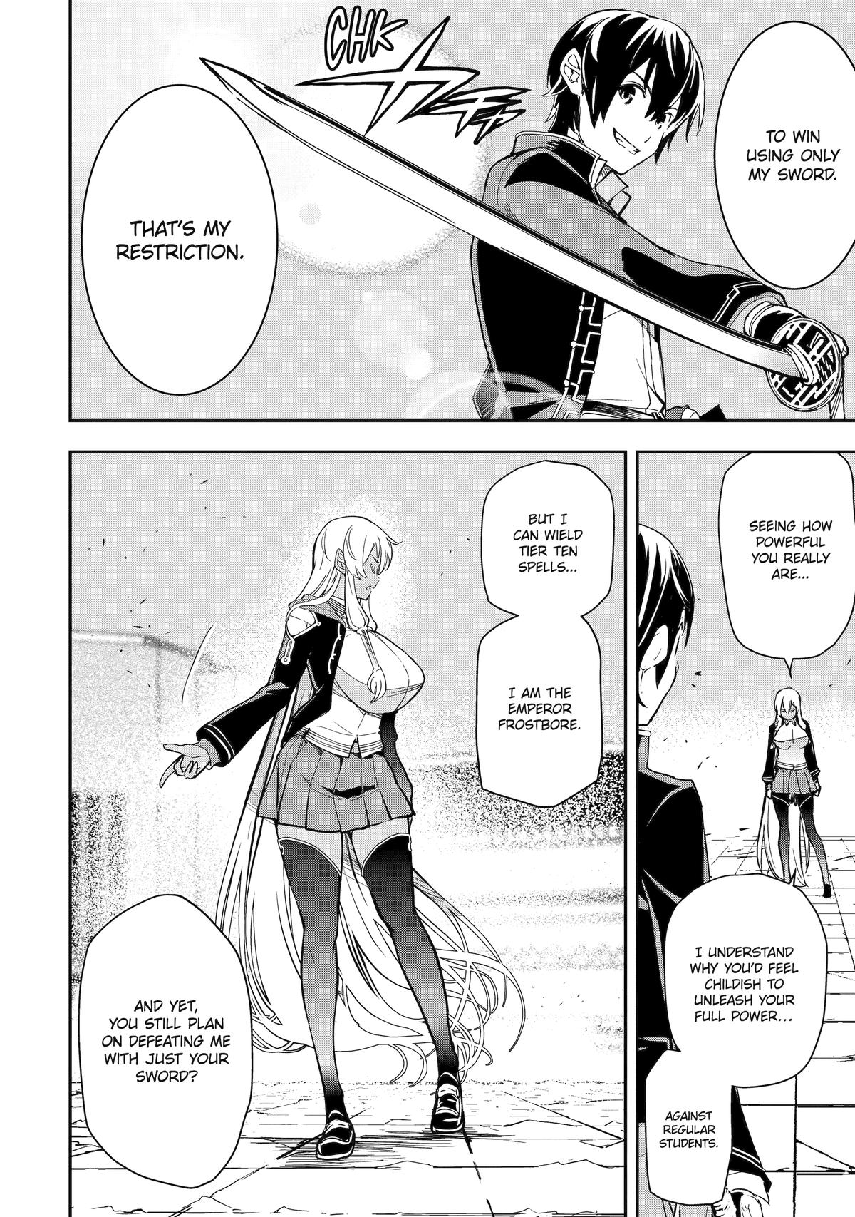 Rakudai Kenja no Gakuin Musou: Nidome no Tensei, S-Rank Cheat Majutsushi Boukenroku Chap 23 - Next Chap 24