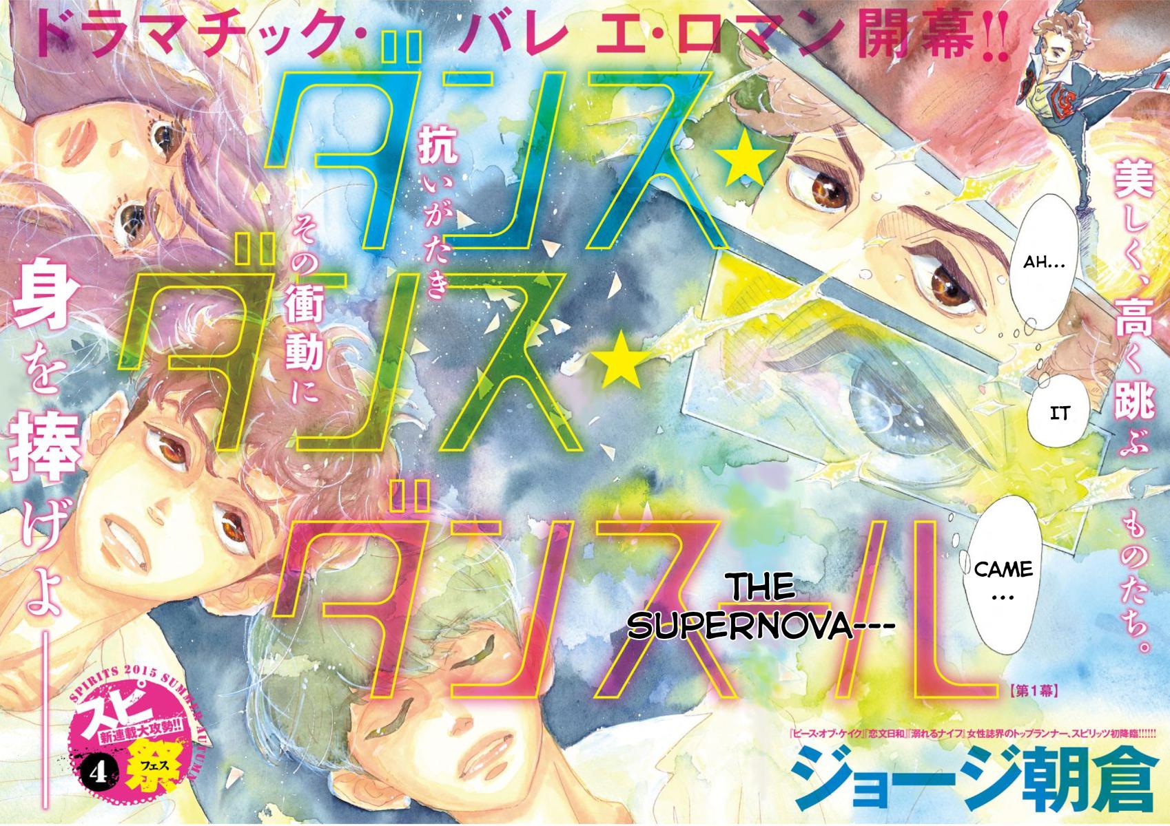 Dance Dance Danseur Chap 1 - Next Chap 2