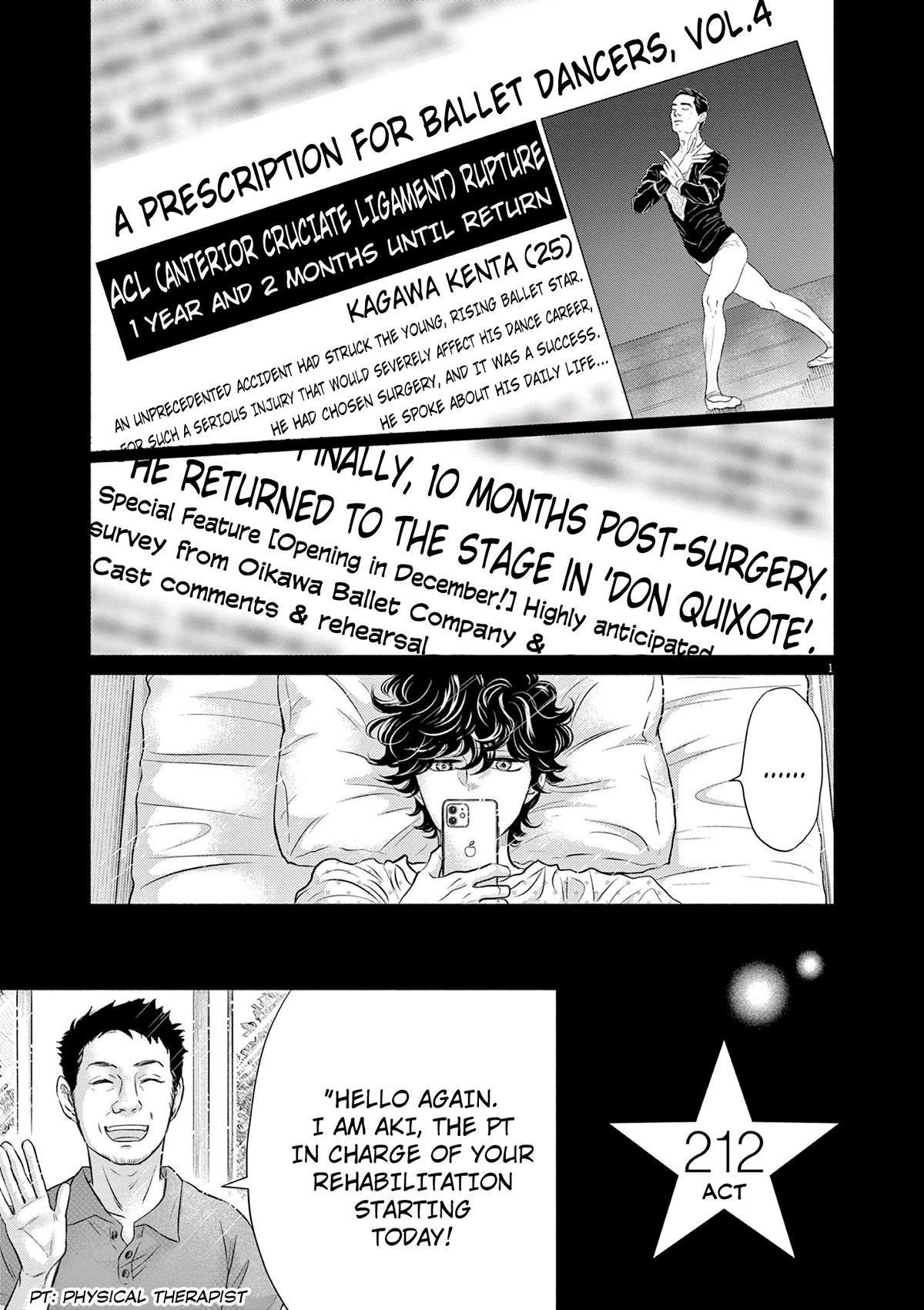 Dance Dance Danseur Chap 212 - Next Chap 213