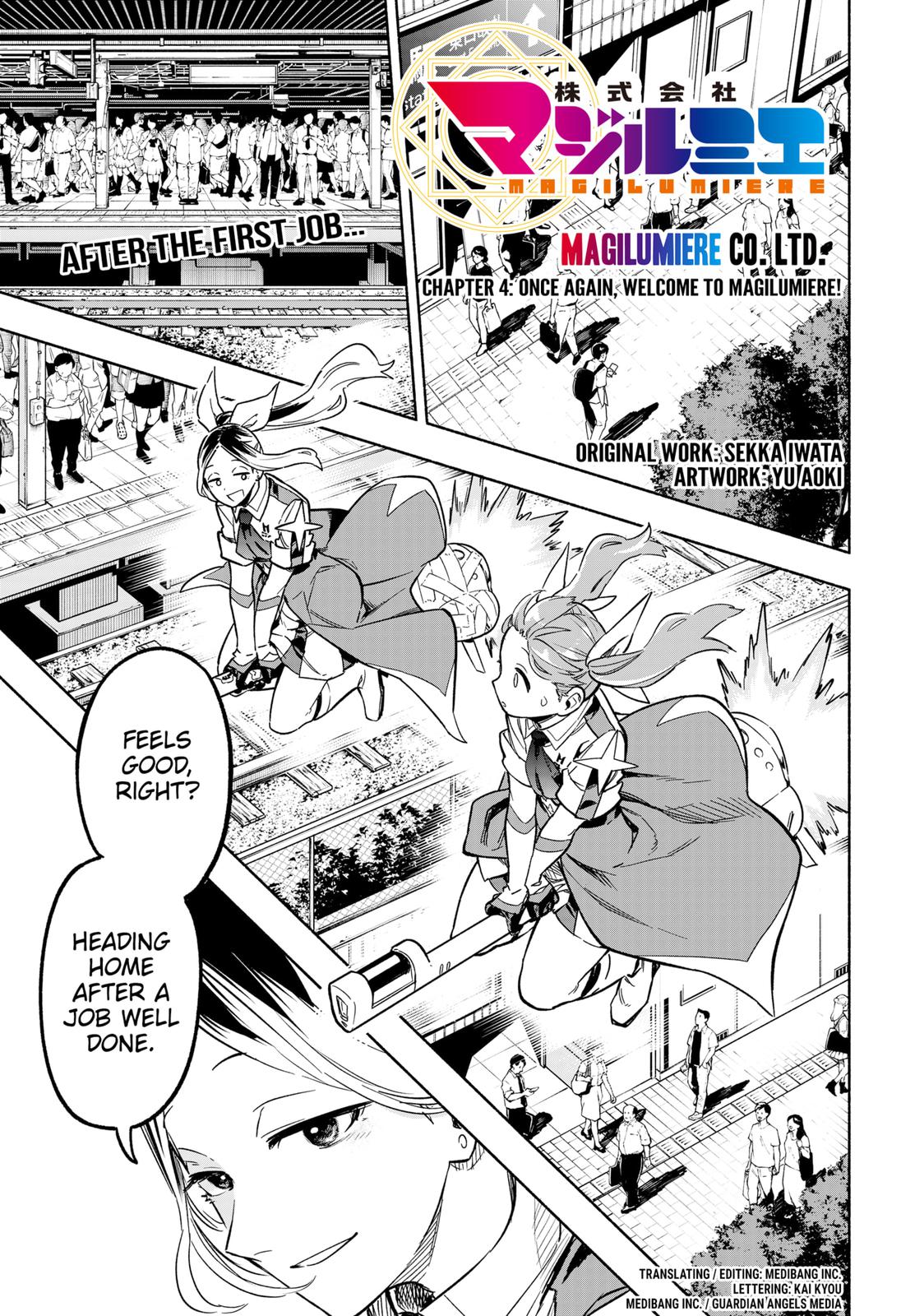 Magilumiere Co. Ltd Chap 4 - Next Chap 5