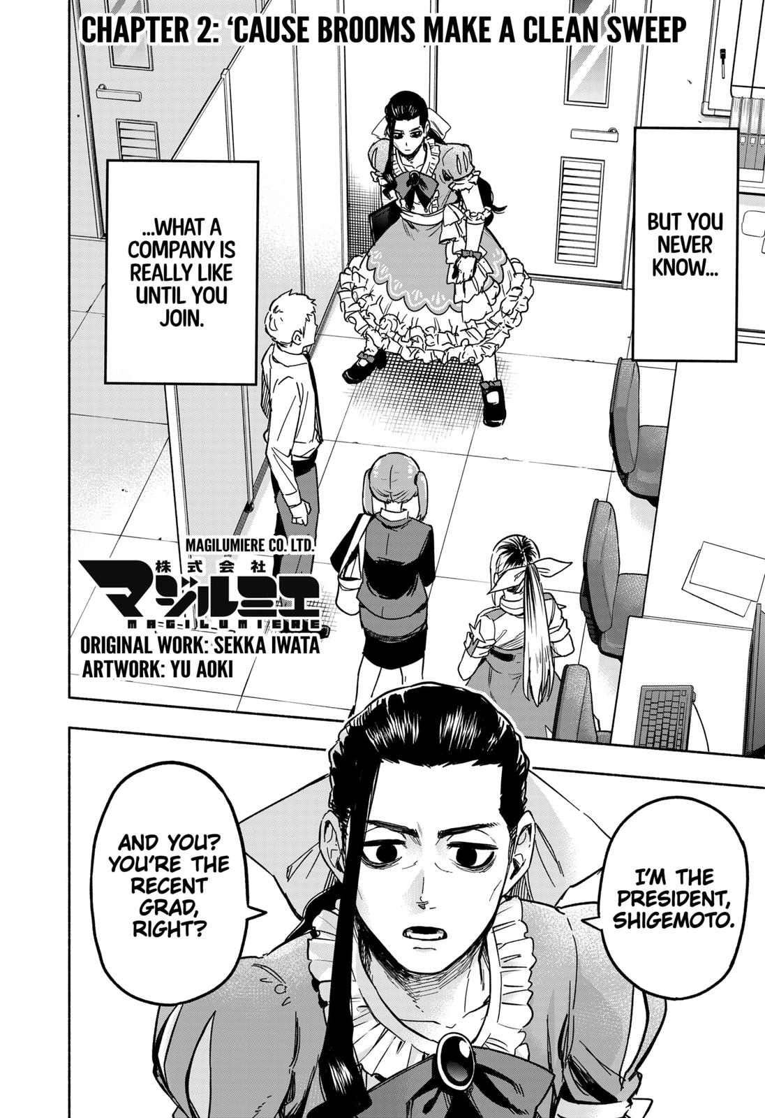 Magilumiere Co. Ltd Chap 2 - Next Chap 3