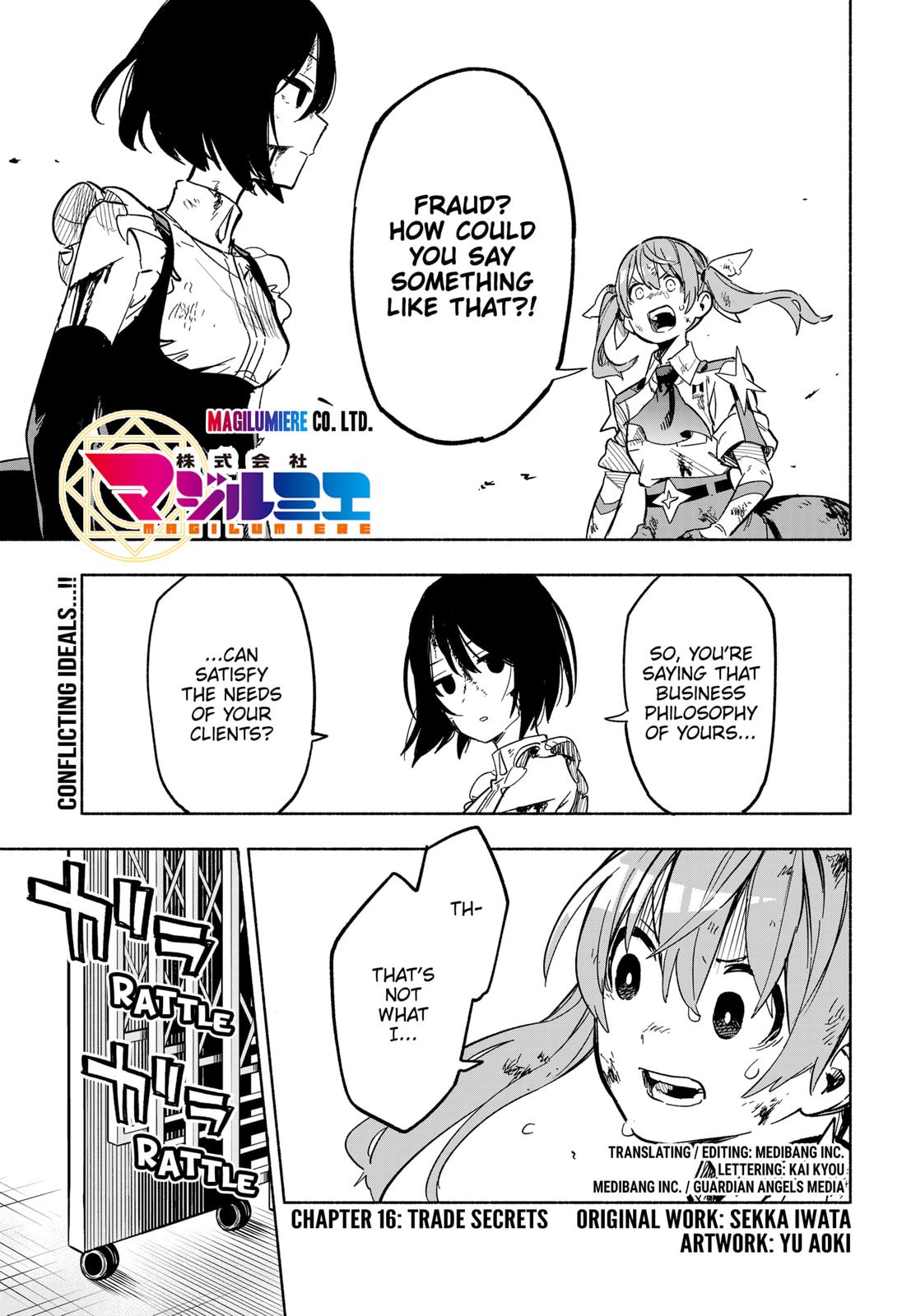 Magilumiere Co. Ltd Chap 16 - Next Chap 17