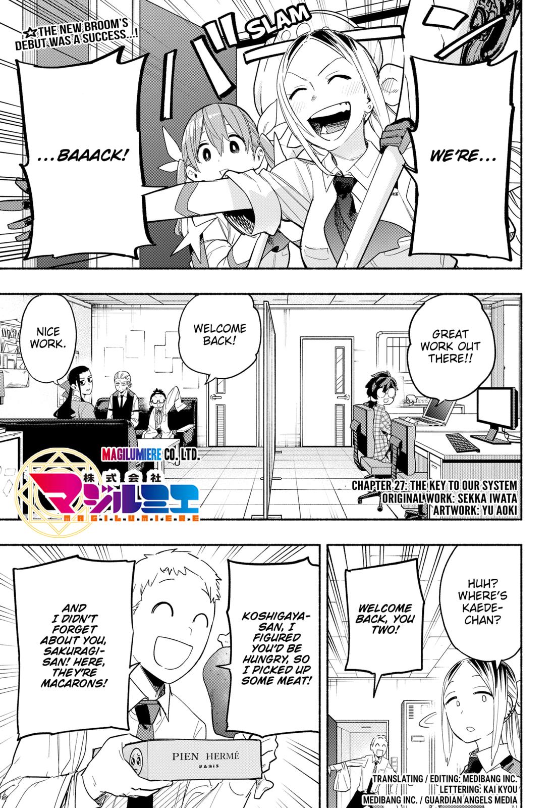 Magilumiere Co. Ltd Chap 27 - Next Chap 28