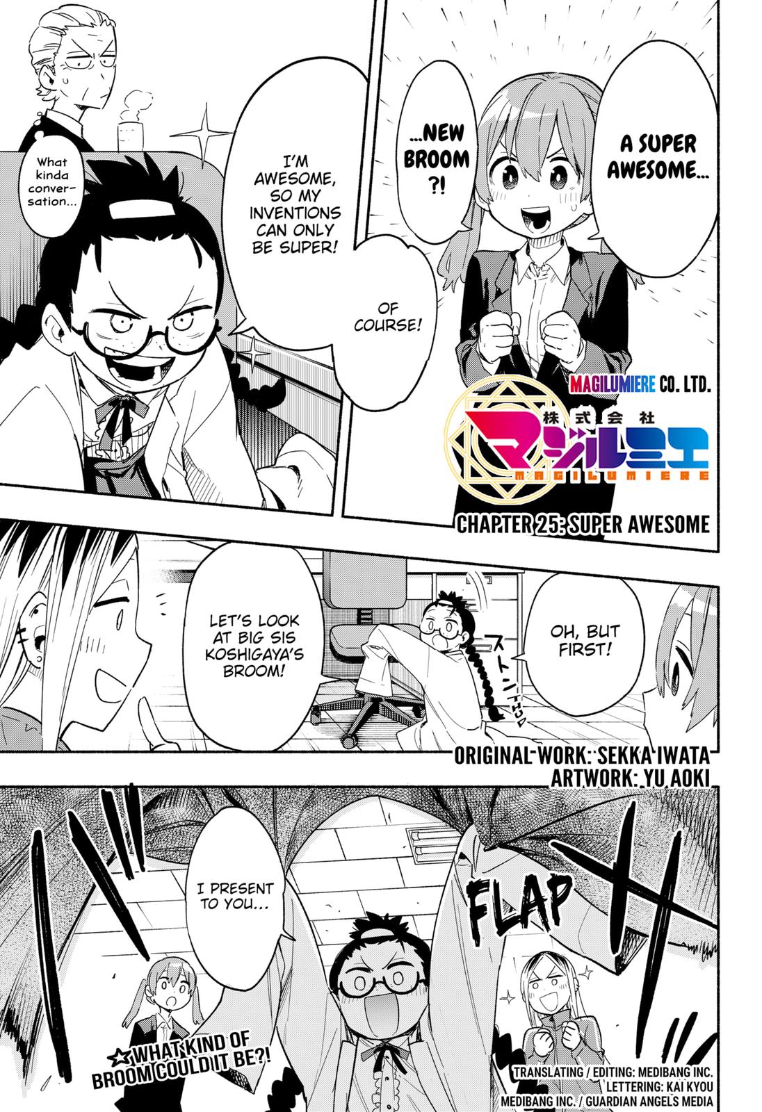 Magilumiere Co. Ltd Chap 25 - Next Chap 26