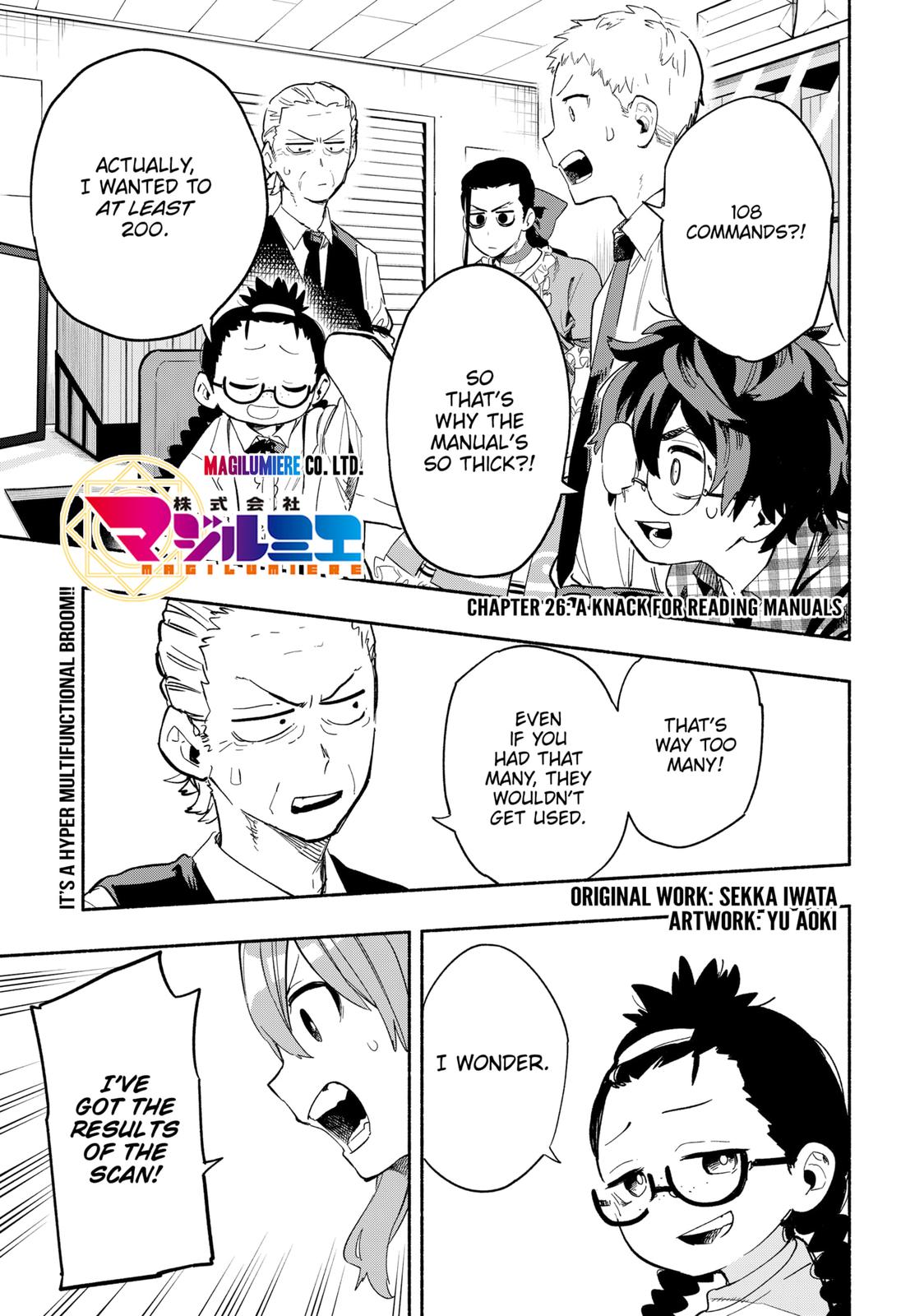 Magilumiere Co. Ltd Chap 26 - Next Chap 27