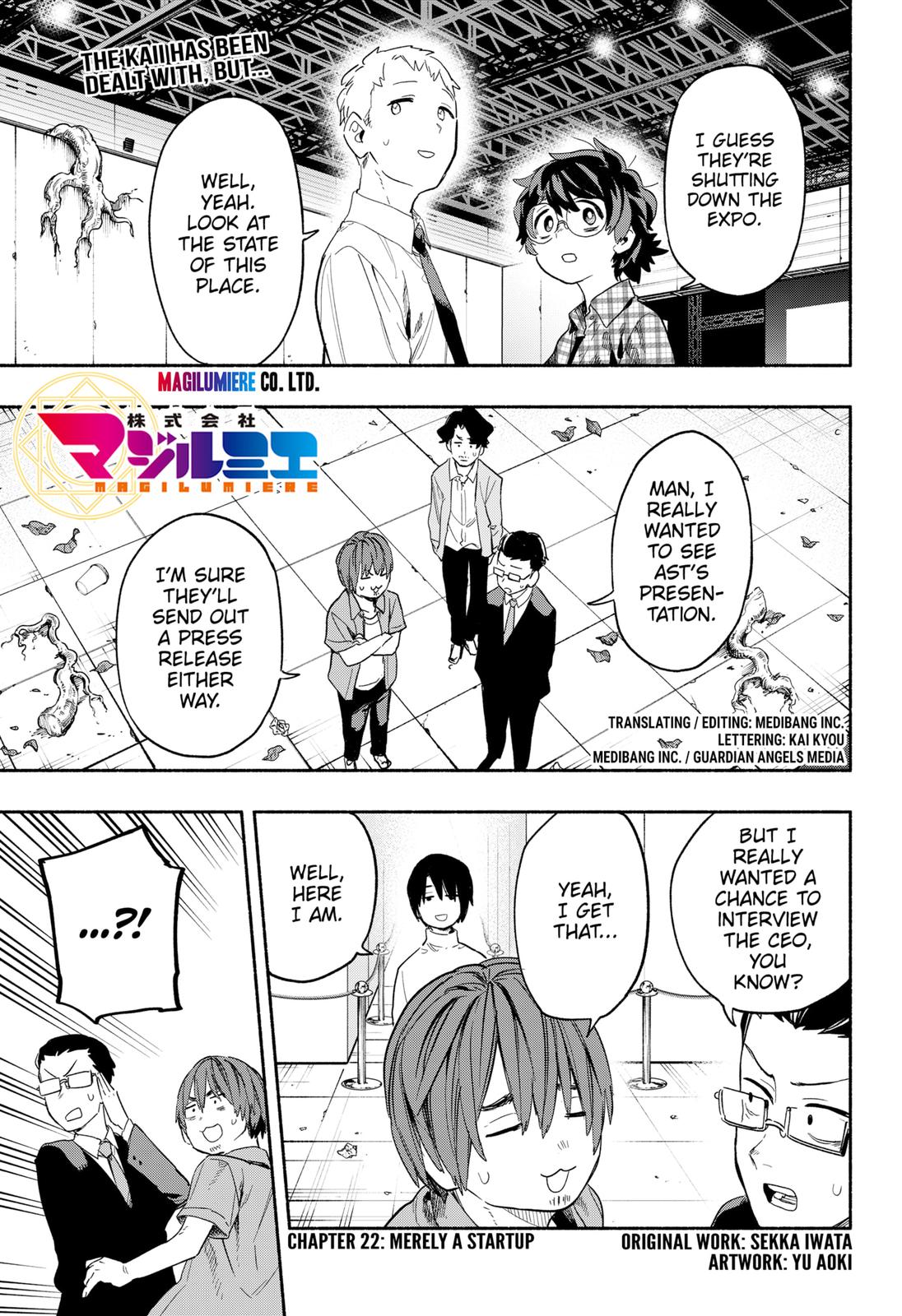 Magilumiere Co. Ltd Chap 22 - Next Chap 23