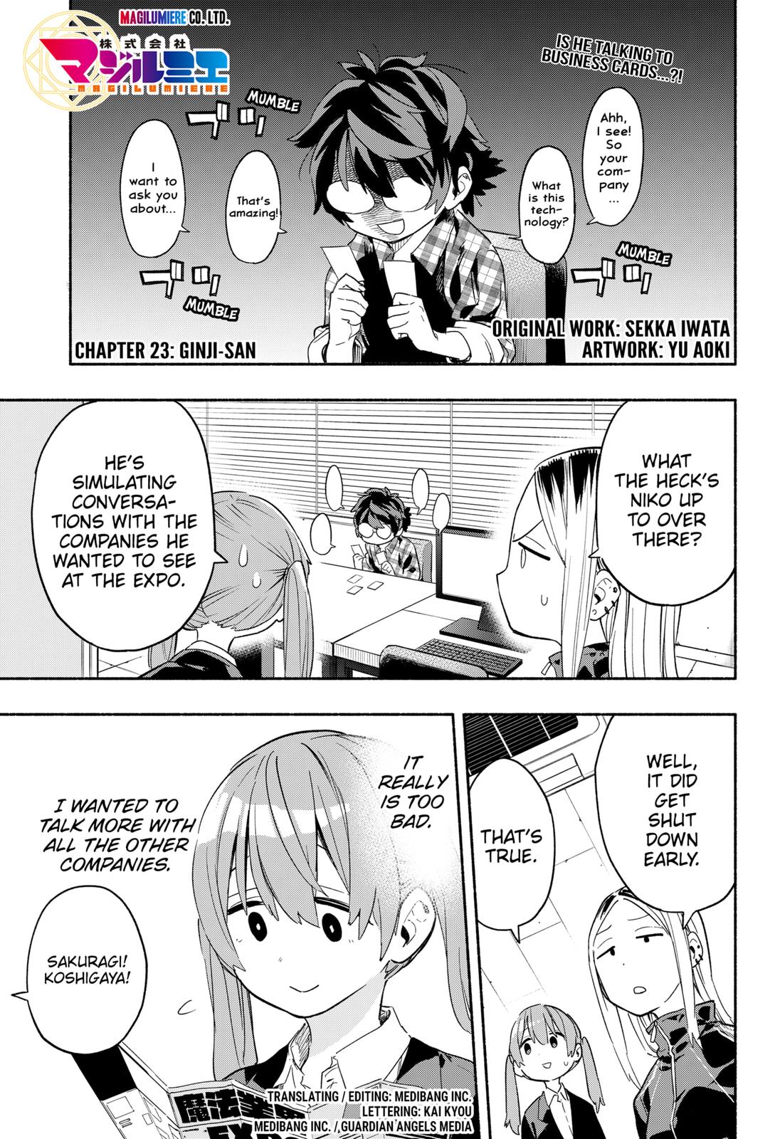 Magilumiere Co. Ltd Chap 23 - Next Chap 24
