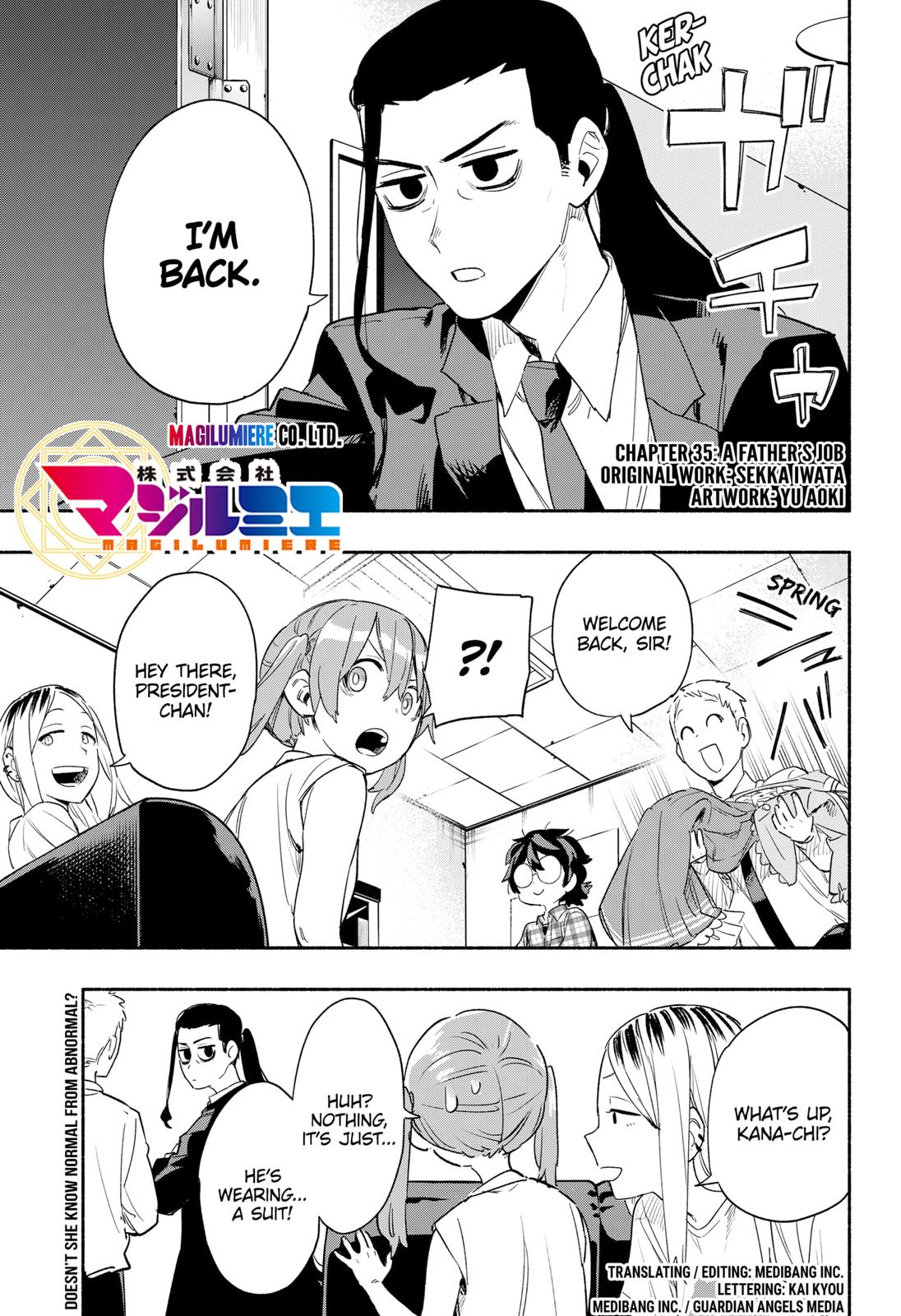 Magilumiere Co. Ltd Chap 35 - Next Chap 36
