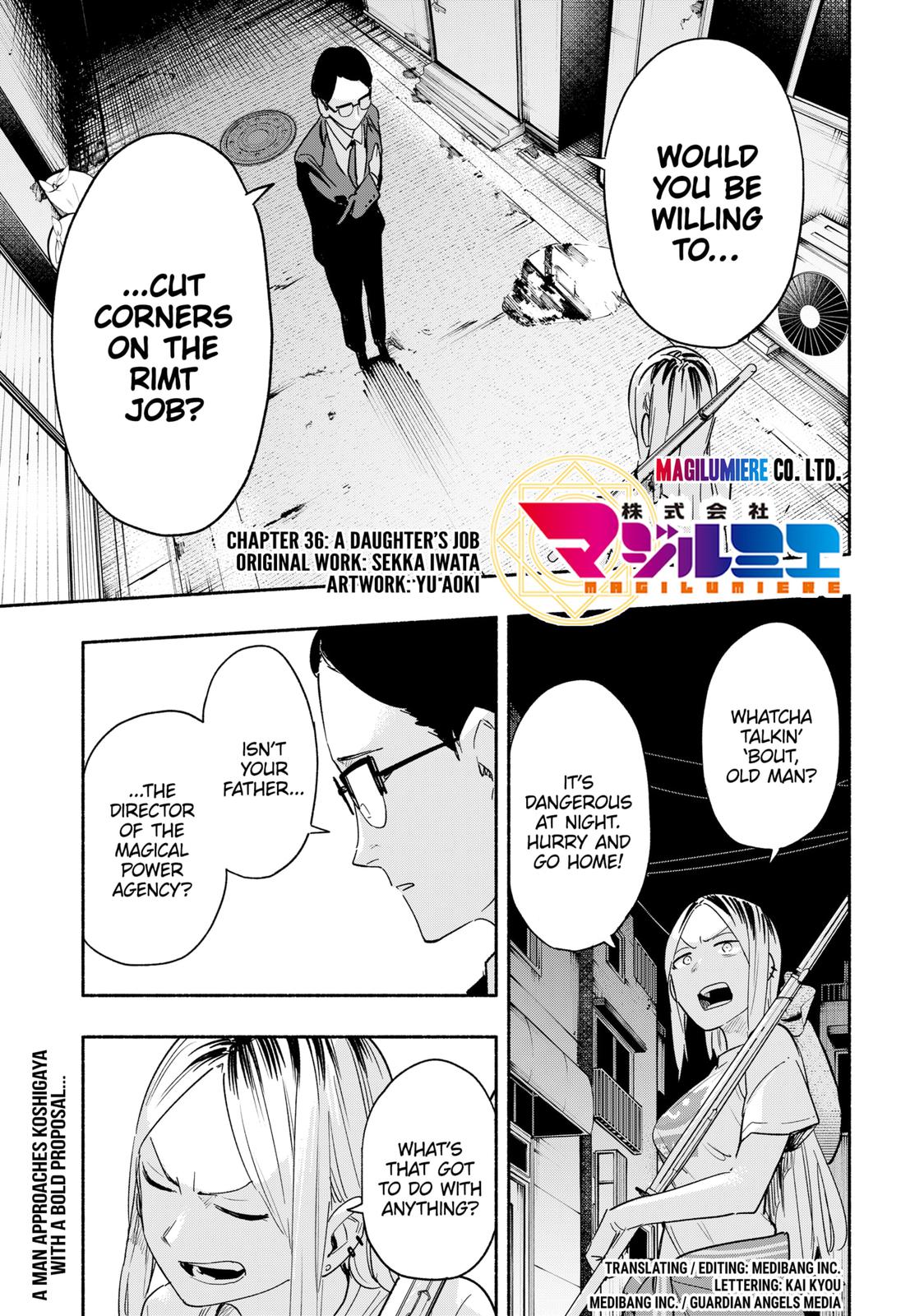 Magilumiere Co. Ltd Chap 36 - Next Chap 37