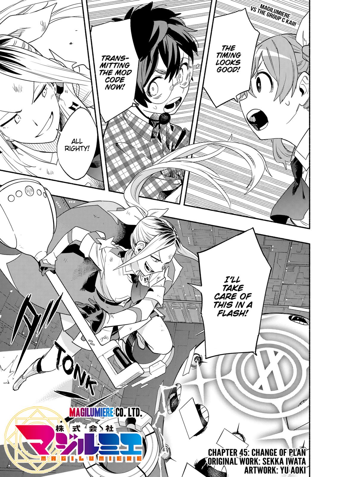 Magilumiere Co. Ltd Chap 45 - Next Chap 46