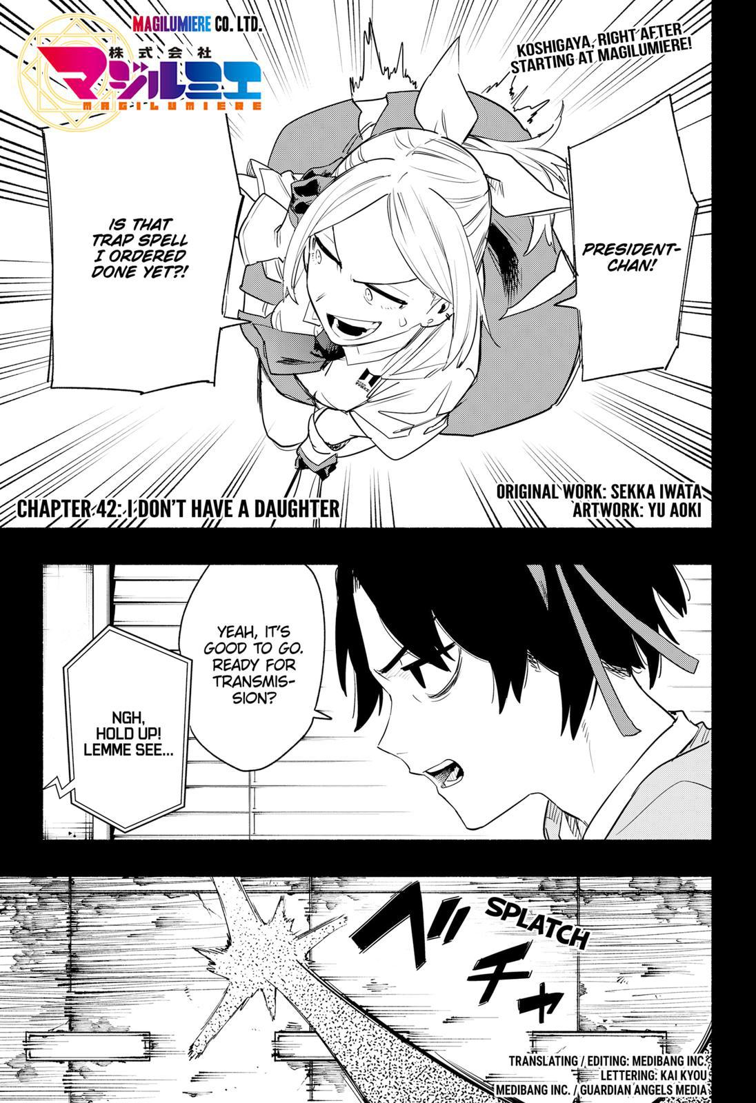 Magilumiere Co. Ltd Chap 42 - Next Chap 43