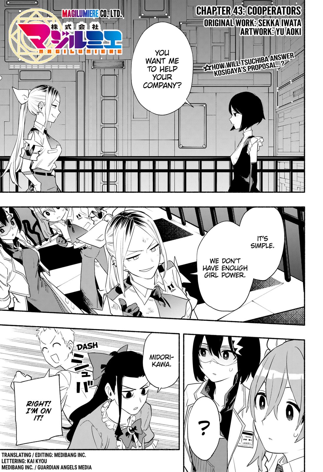 Magilumiere Co. Ltd Chap 43 - Next Chap 44