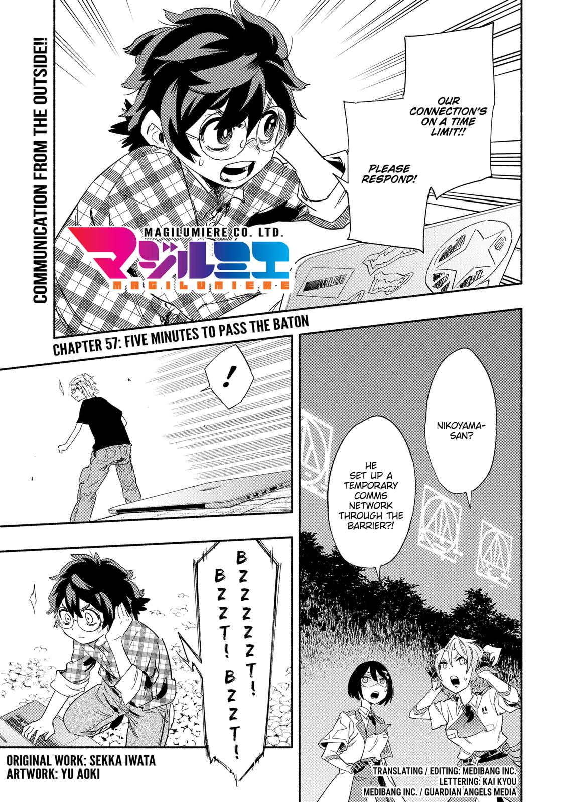 Magilumiere Co. Ltd Chap 57 - Next Chap 58