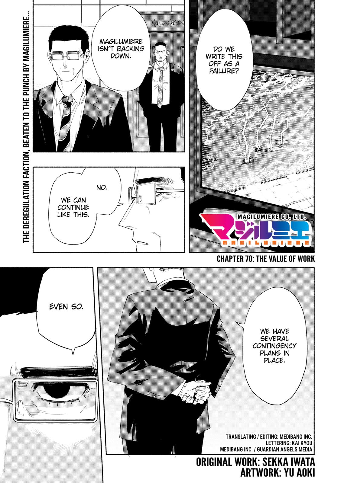 Magilumiere Co. Ltd Chap 70 - Next Chap 71