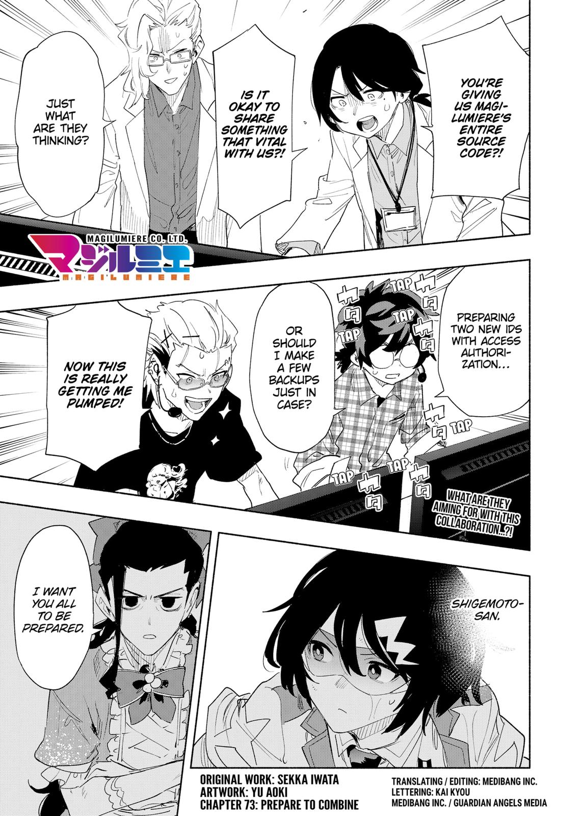 Magilumiere Co. Ltd Chap 73 - Next Chap 74