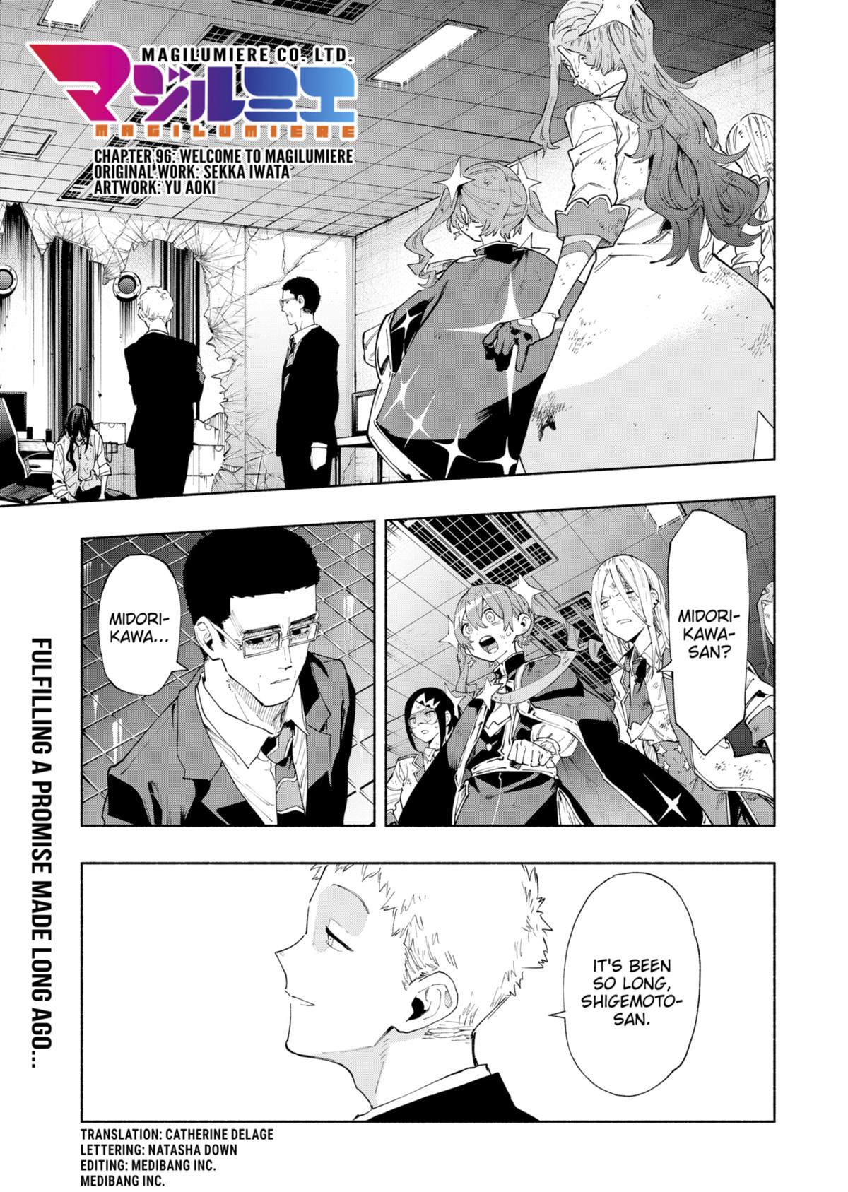 Magilumiere Co. Ltd Chap 96 - Next Chap 97