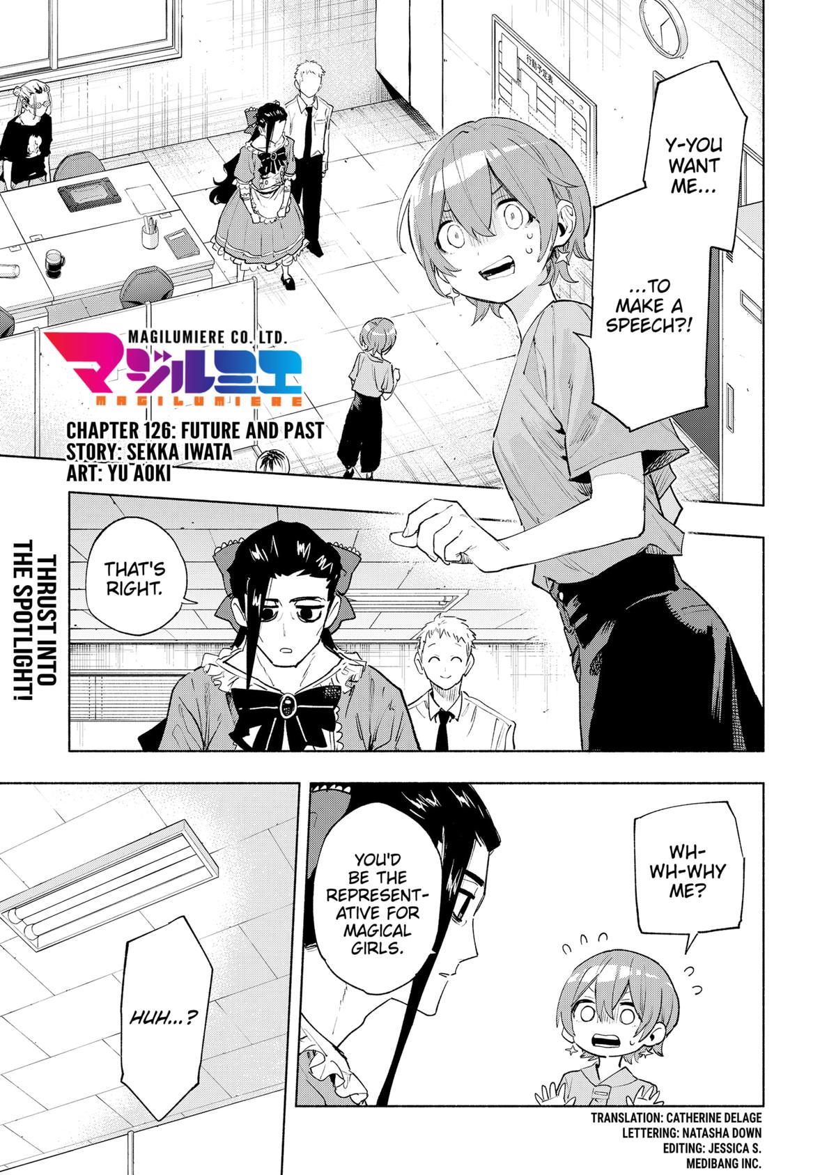 Magilumiere Co. Ltd Chap 126 - Next Chap 127