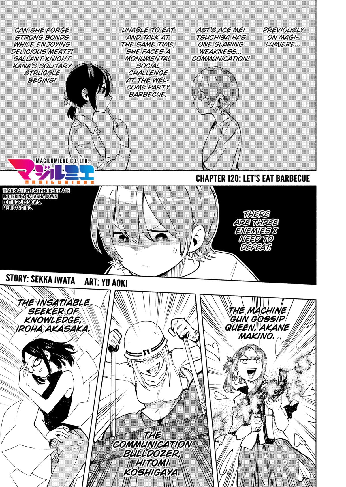 Magilumiere Co. Ltd Chap 120 - Next Chap 121