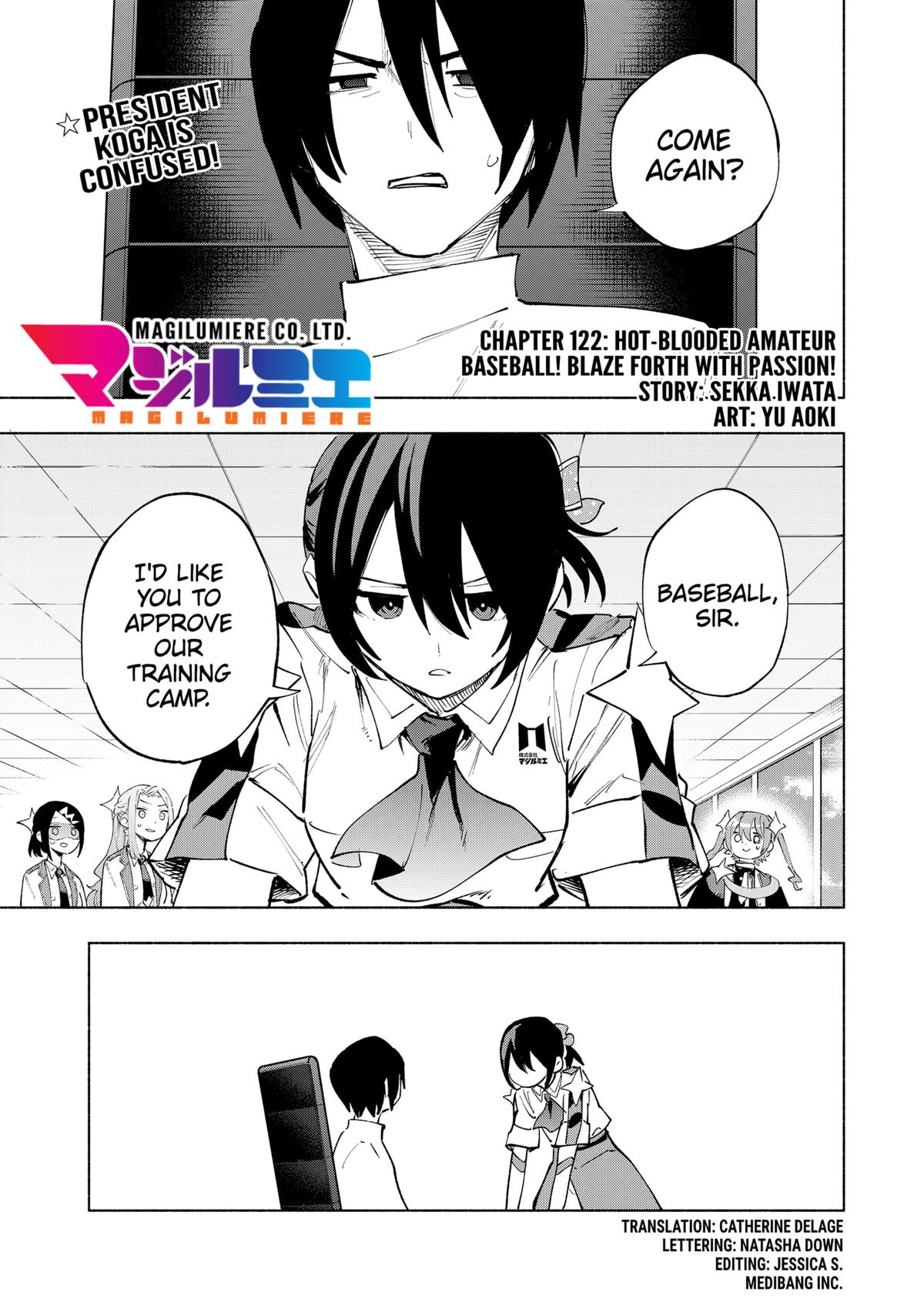 Magilumiere Co. Ltd Chap 122 - Next Chap 123