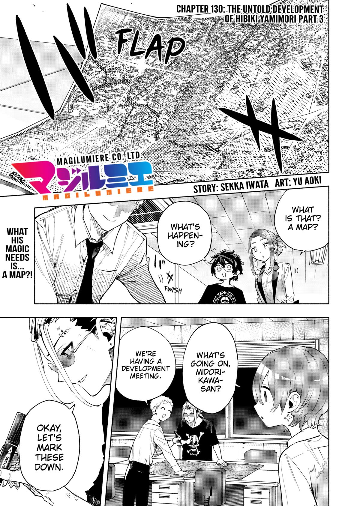 Magilumiere Co. Ltd Chap 130 - Next Chap 131