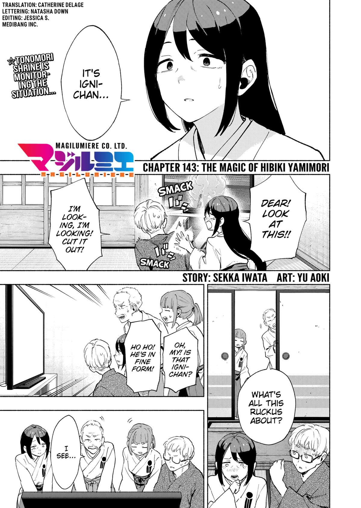 Magilumiere Co. Ltd Chap 143 - Next Chap 144